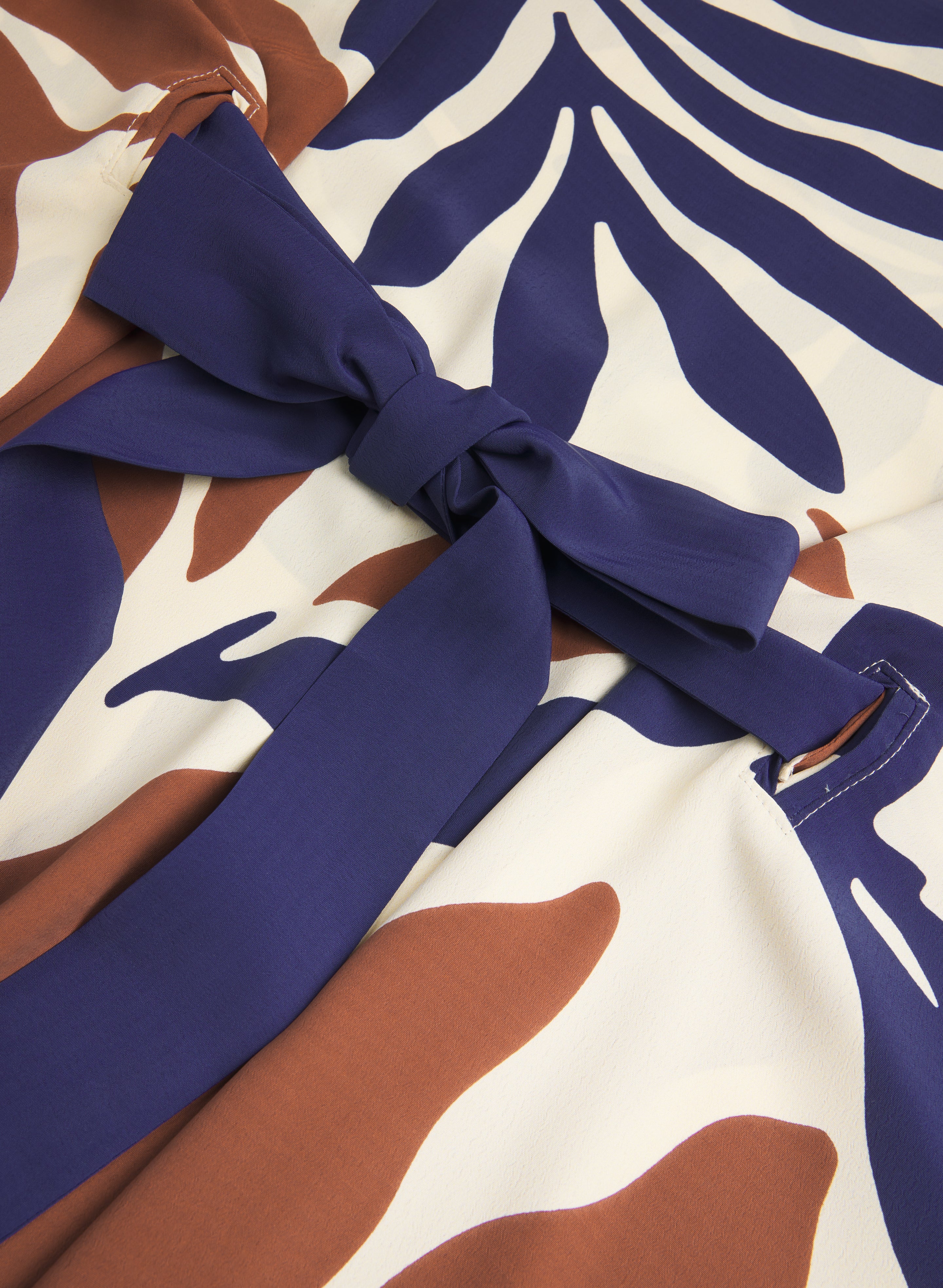 Palm Print Dress - Image 7
