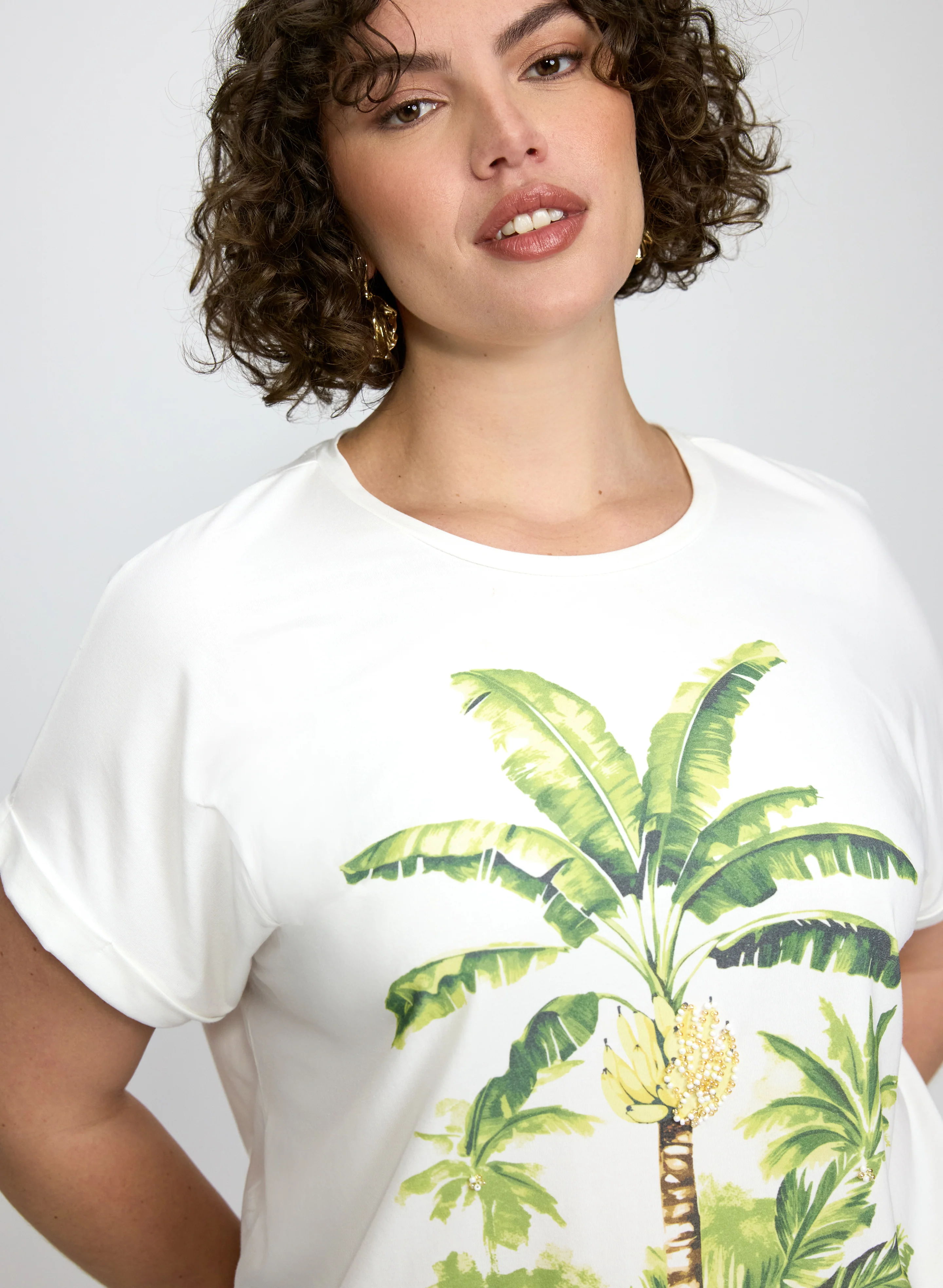 Palm Print T-Shirt - Image 3
