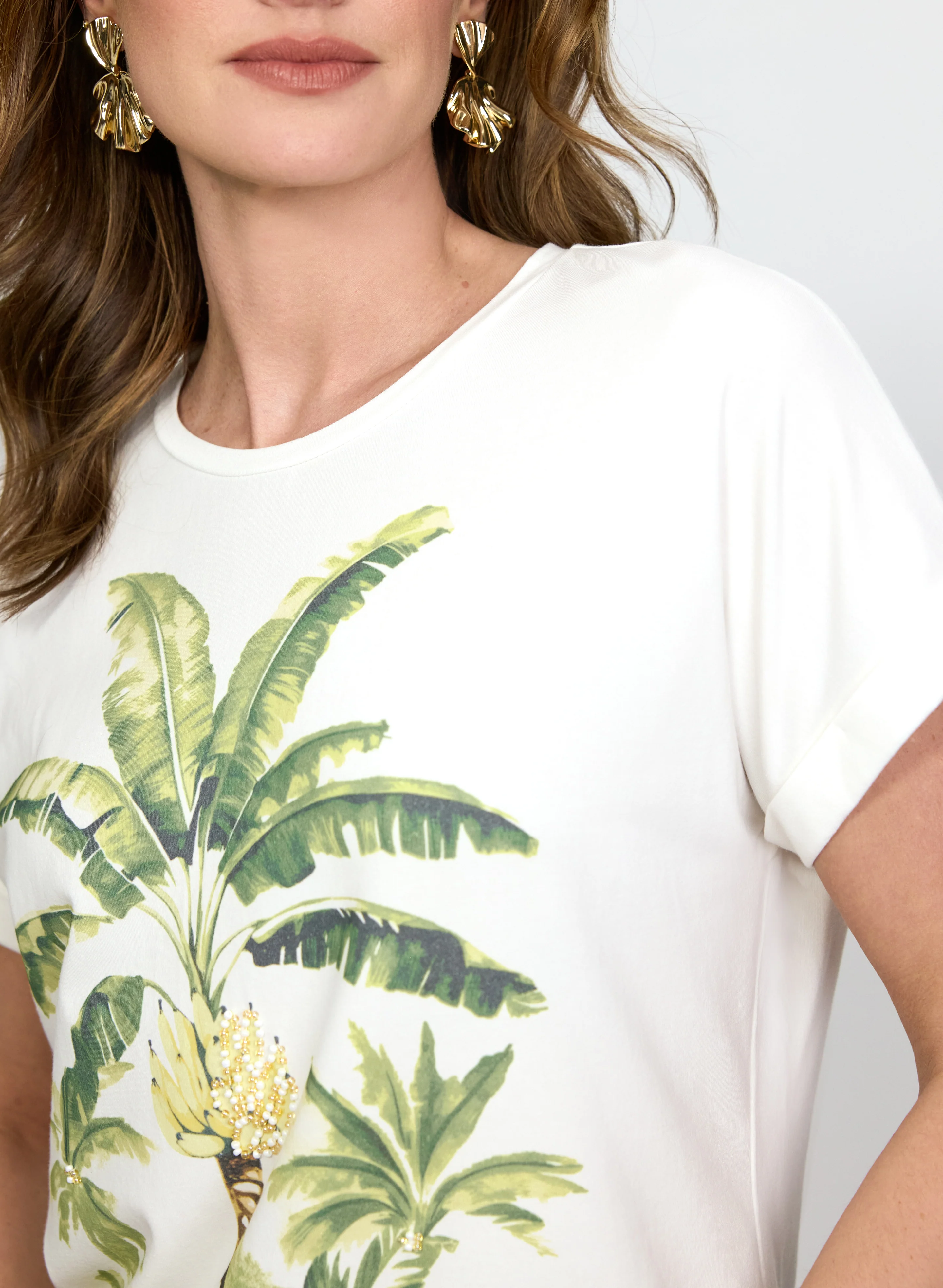 Palm Print T-Shirt - Image 3