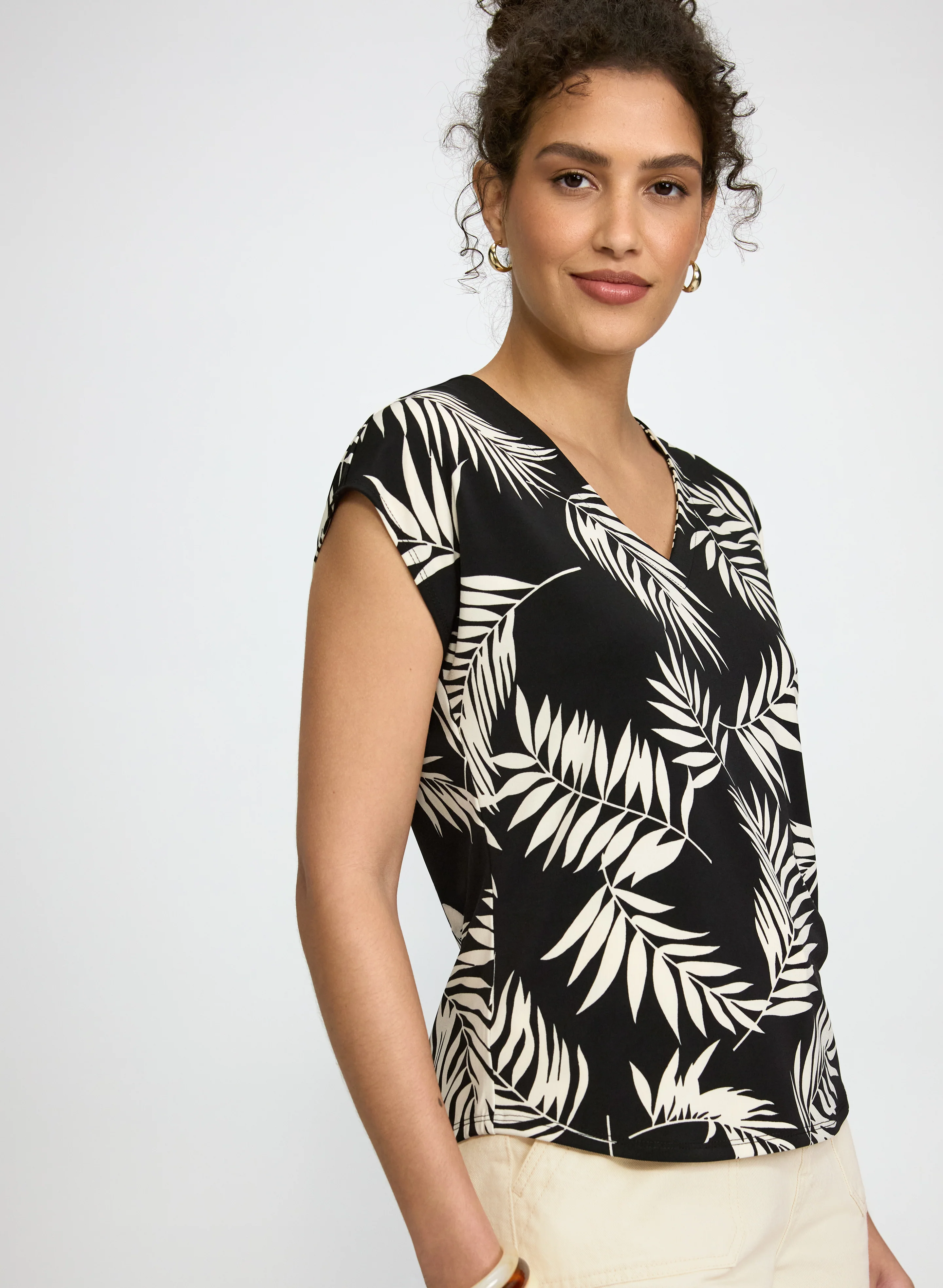 Palm Print Top - Image 2