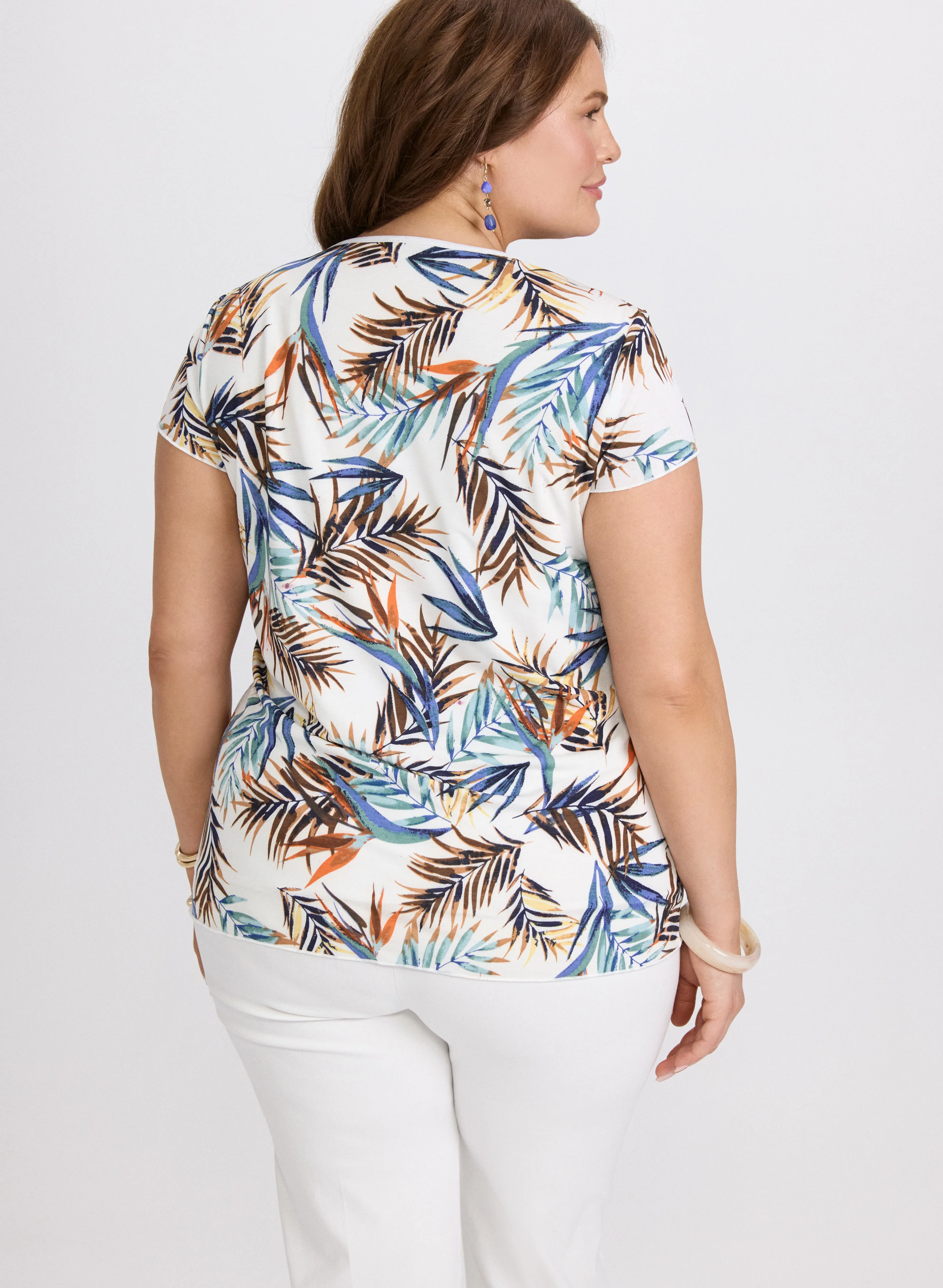 Palm Print Top - Image 3
