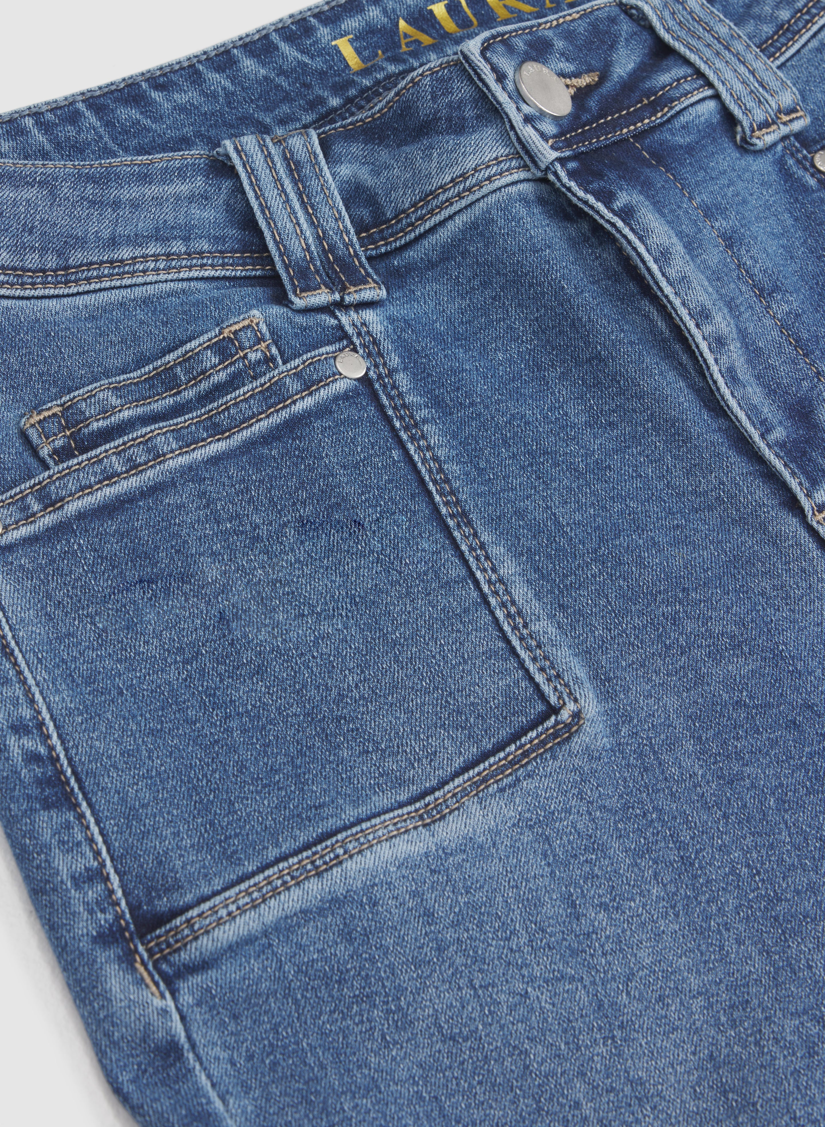 Patch Pocket Straight-Leg Jeans - Image 7