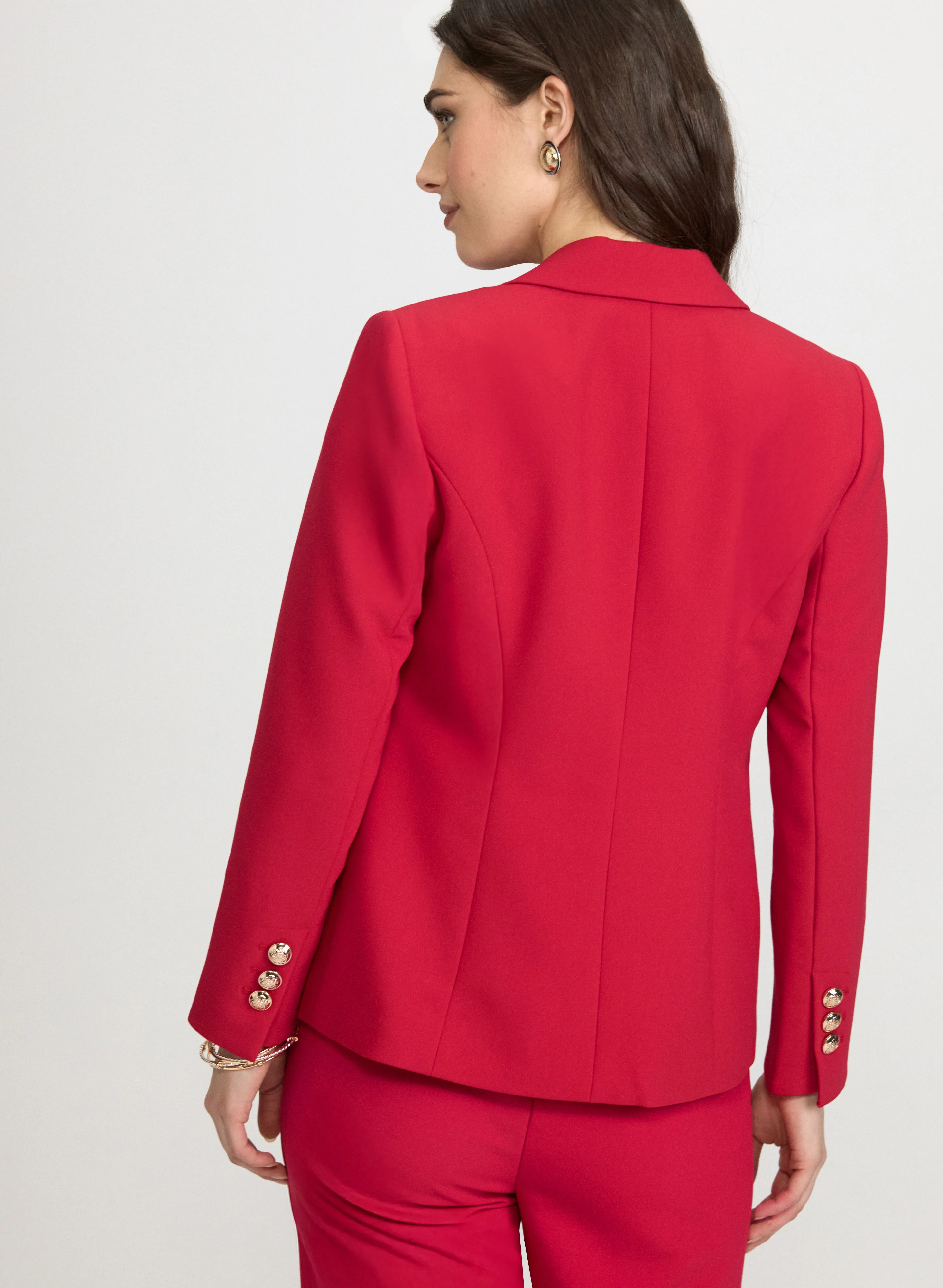 Peaked Lapel Blazer - Image 4