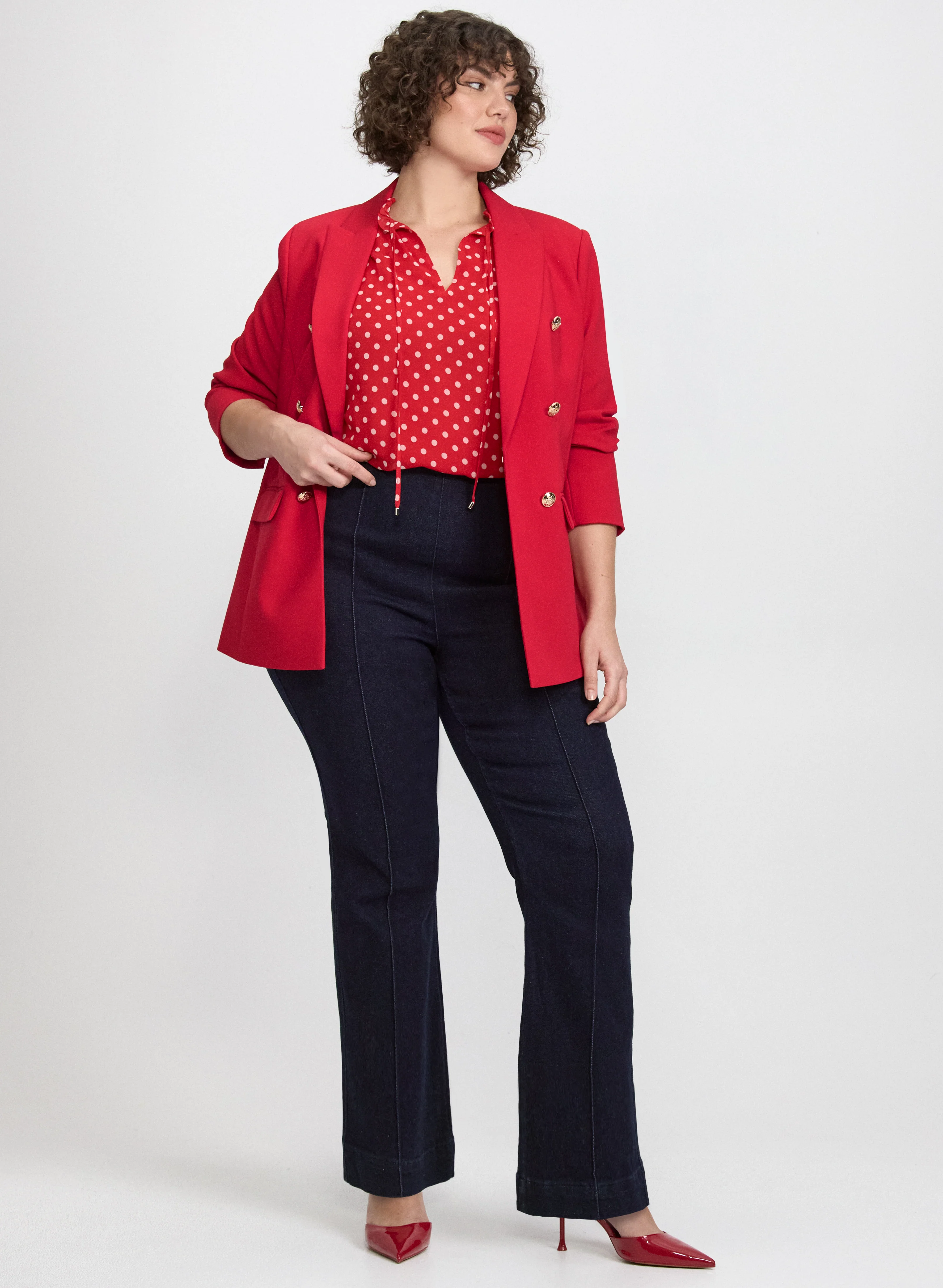 Peaked Lapel Jacket - Image 2