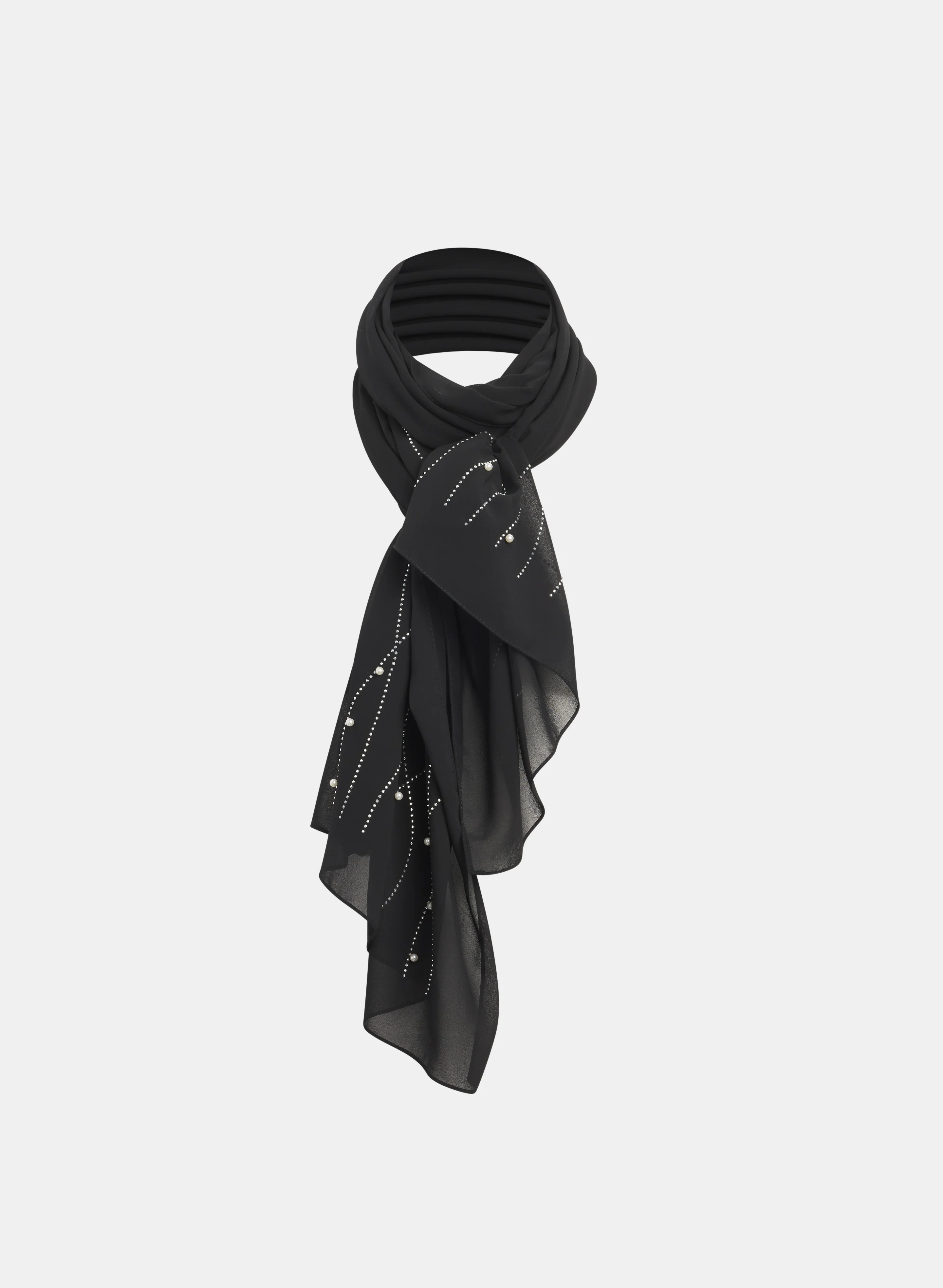 Pearl Detail Scarf