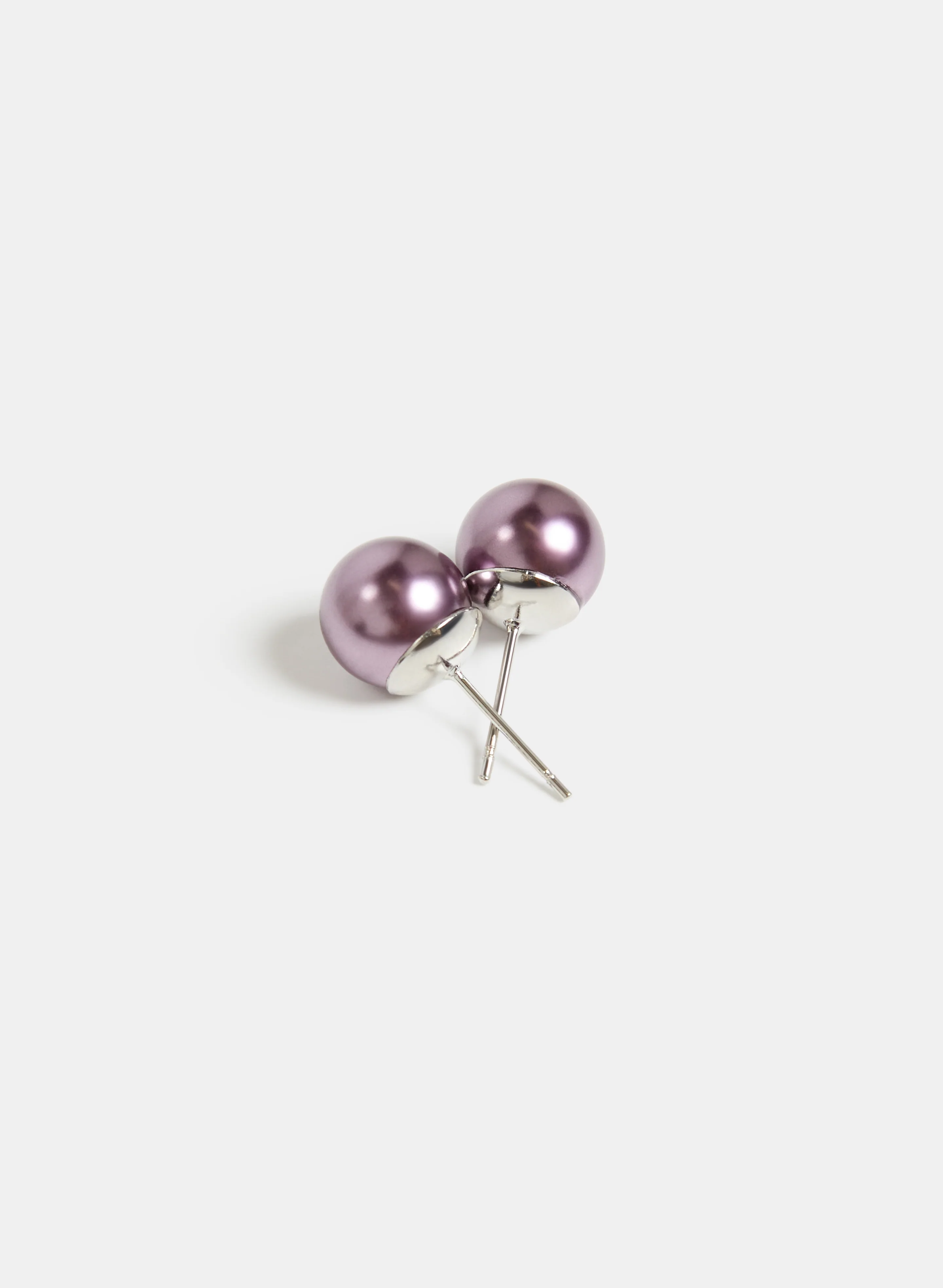Pearl Stud Earrings - Image 2