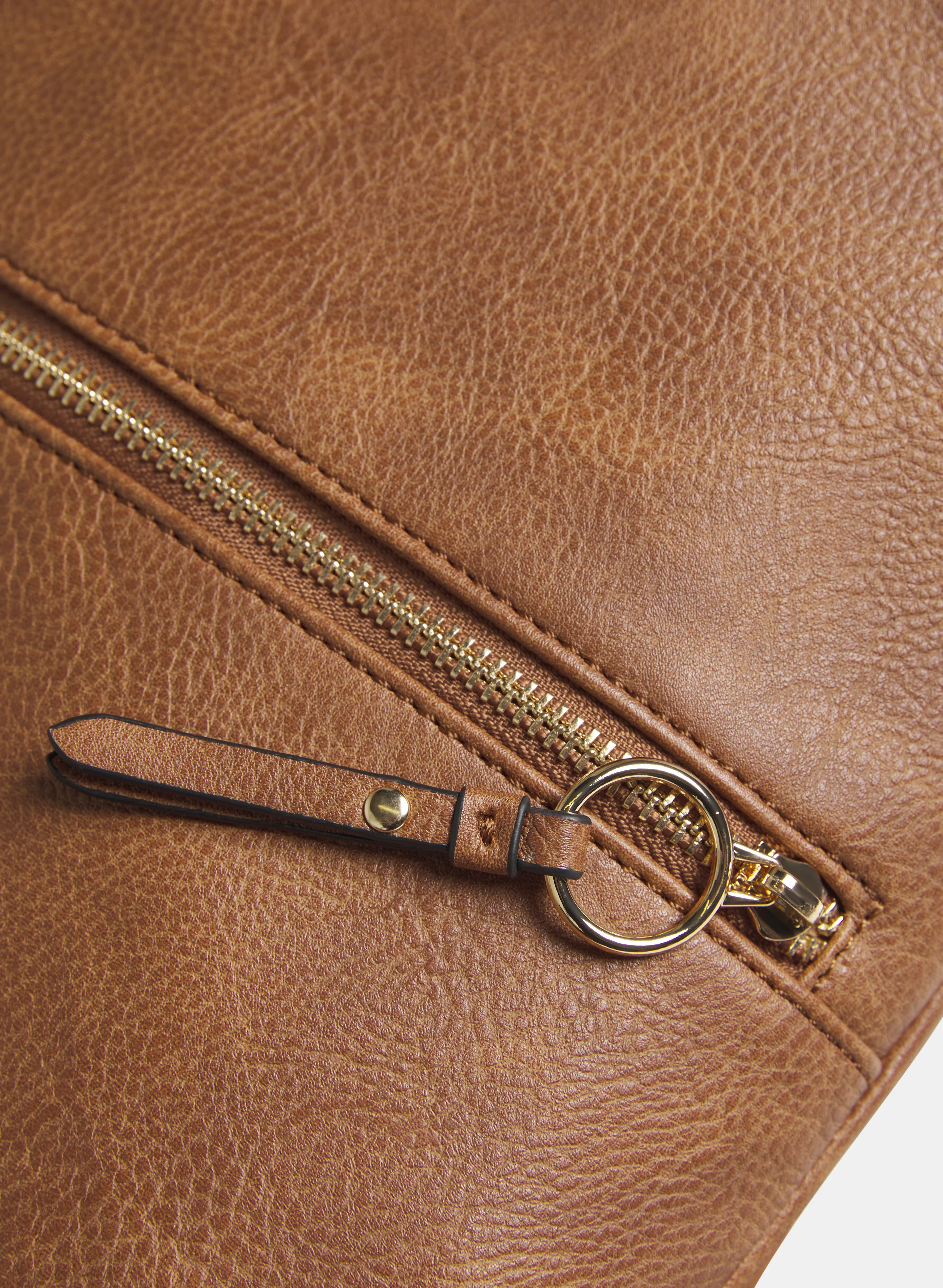 Pebble Grain Bucket Handbag - Image 4