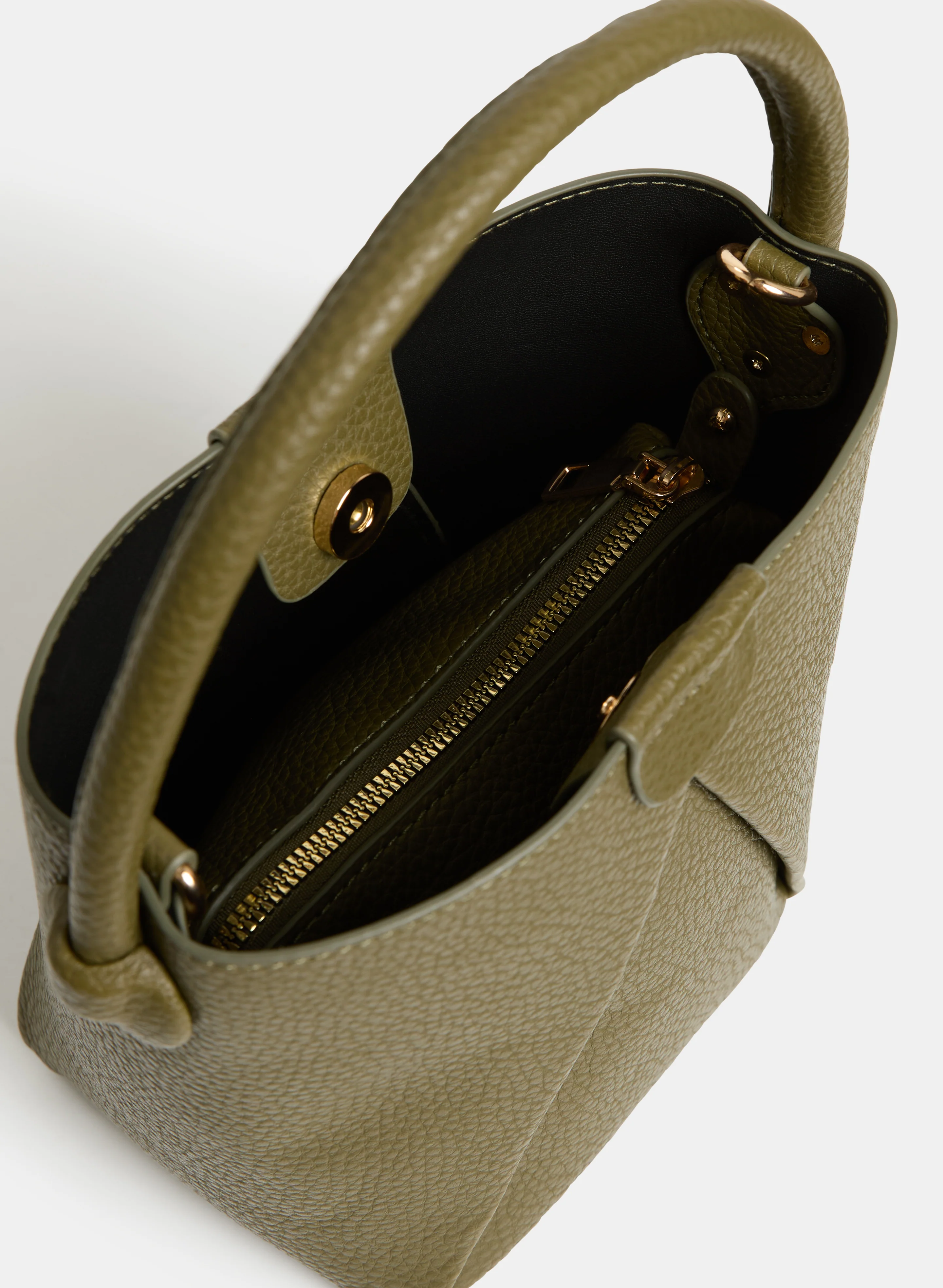 Pebbled Bucket Bag - Image 2