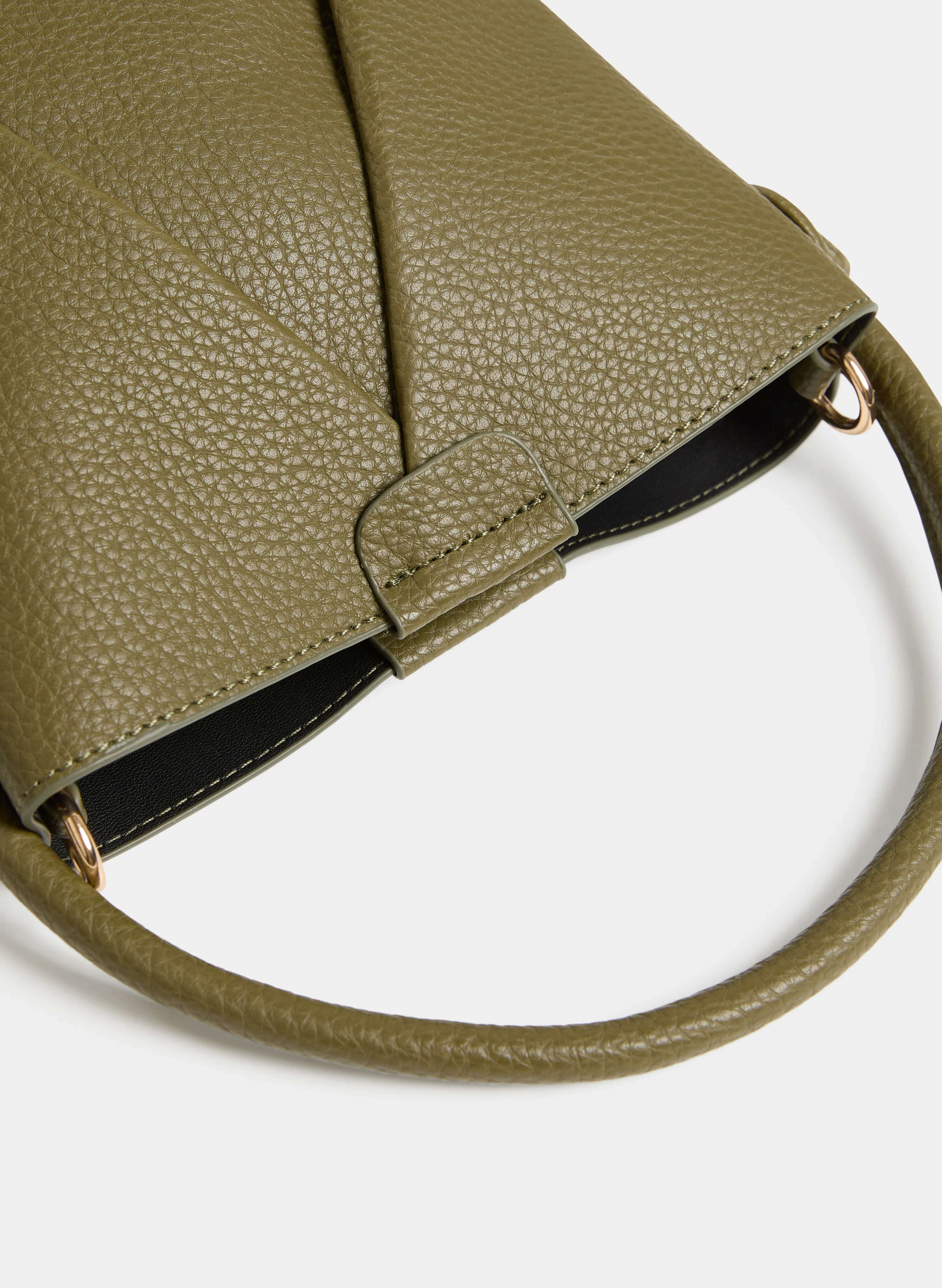 Pebbled Bucket Bag - Image 4