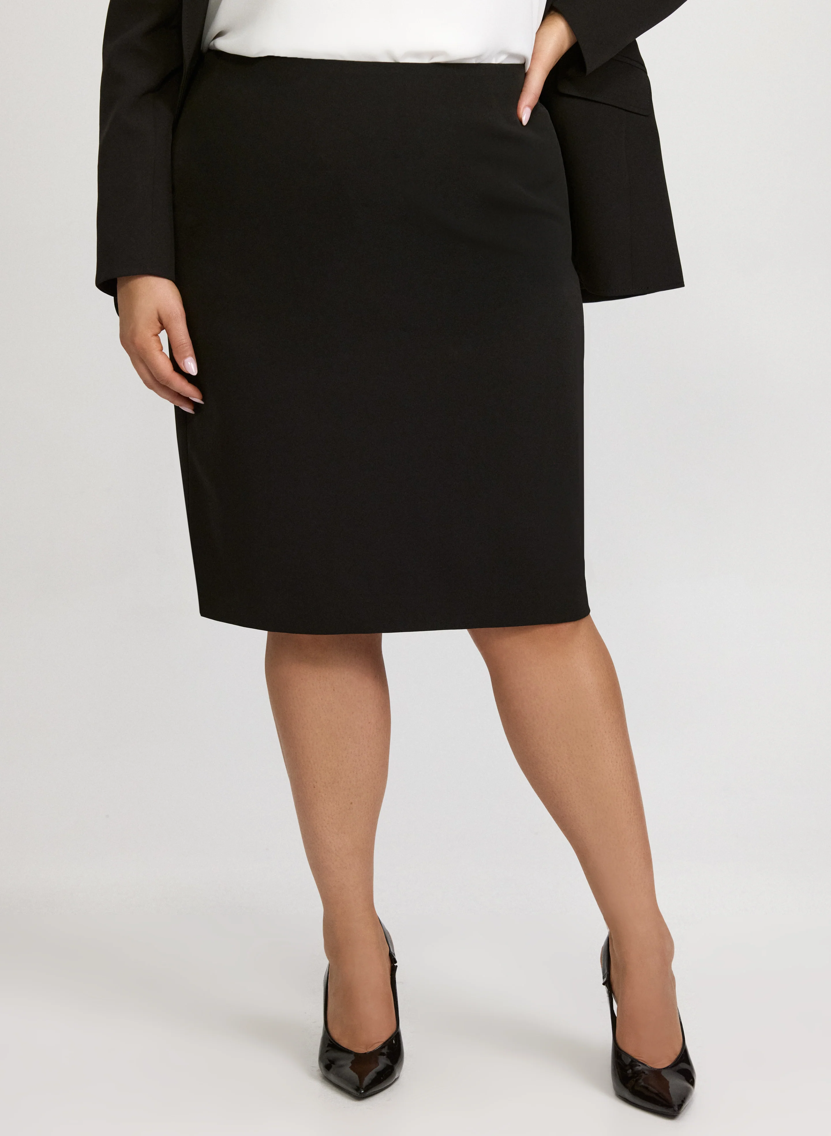Pencil Suiting Skirt
