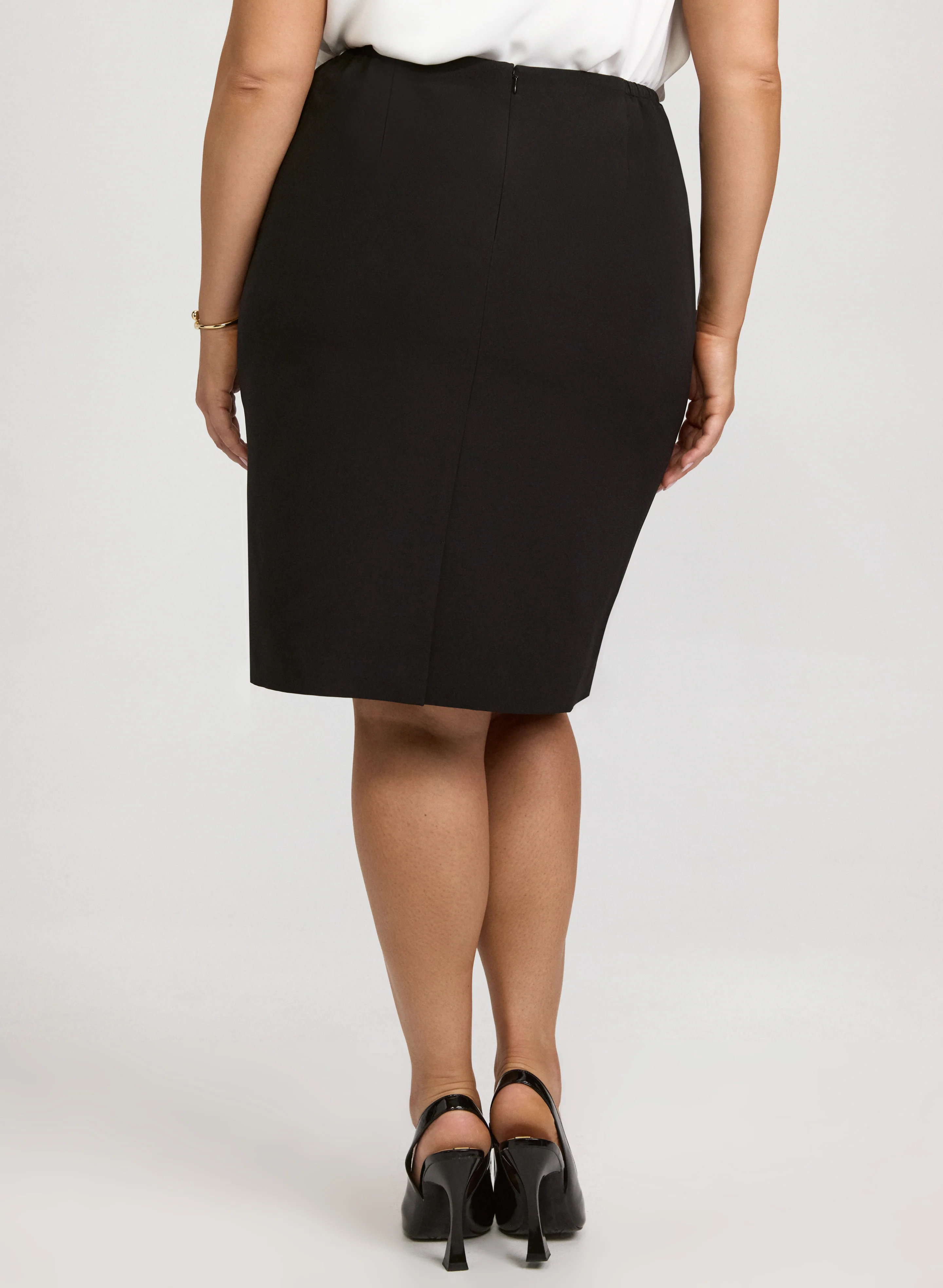 Pencil Suiting Skirt - Image 2