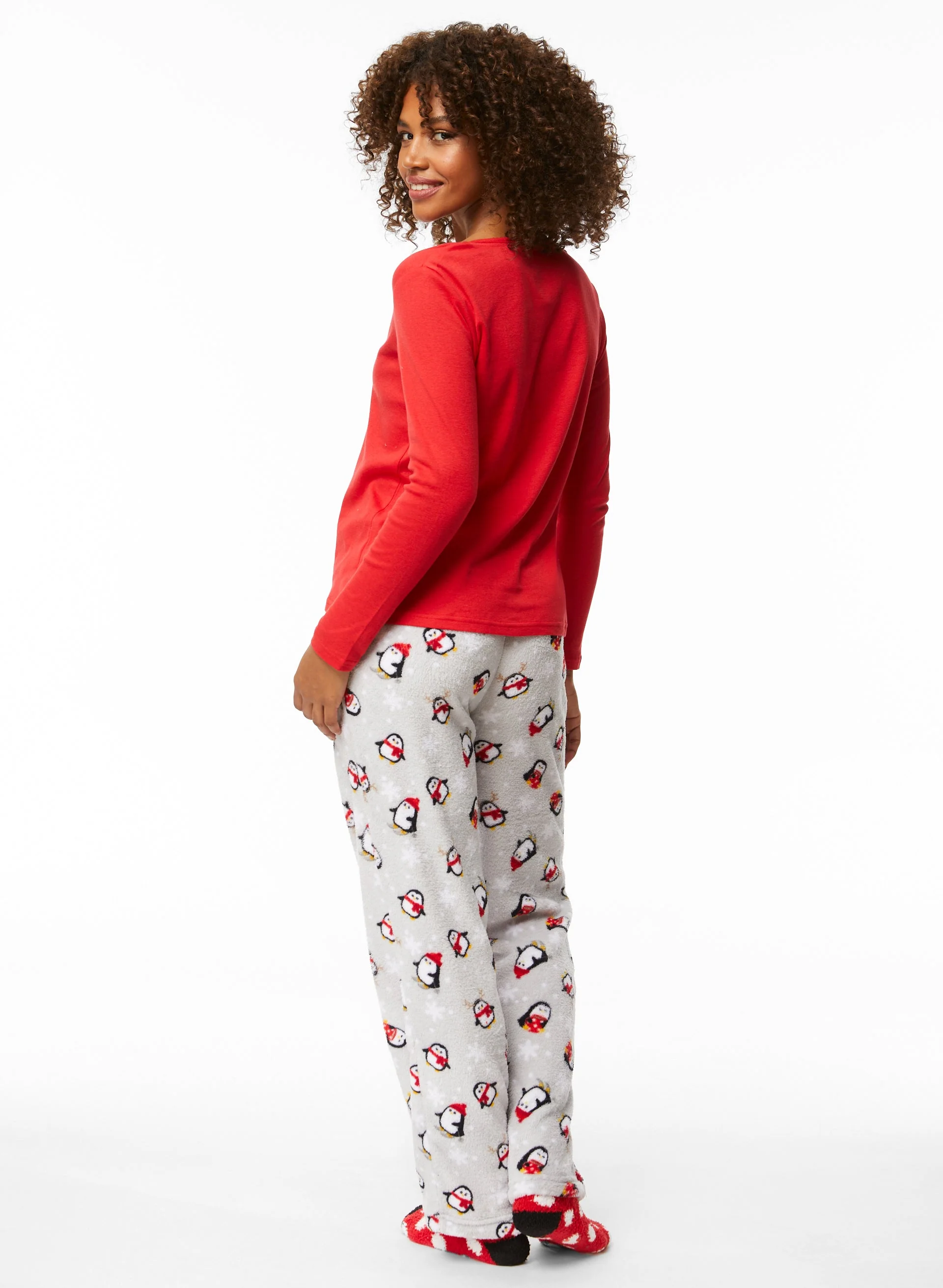 Penguin Print Pyjama Set - Image 2