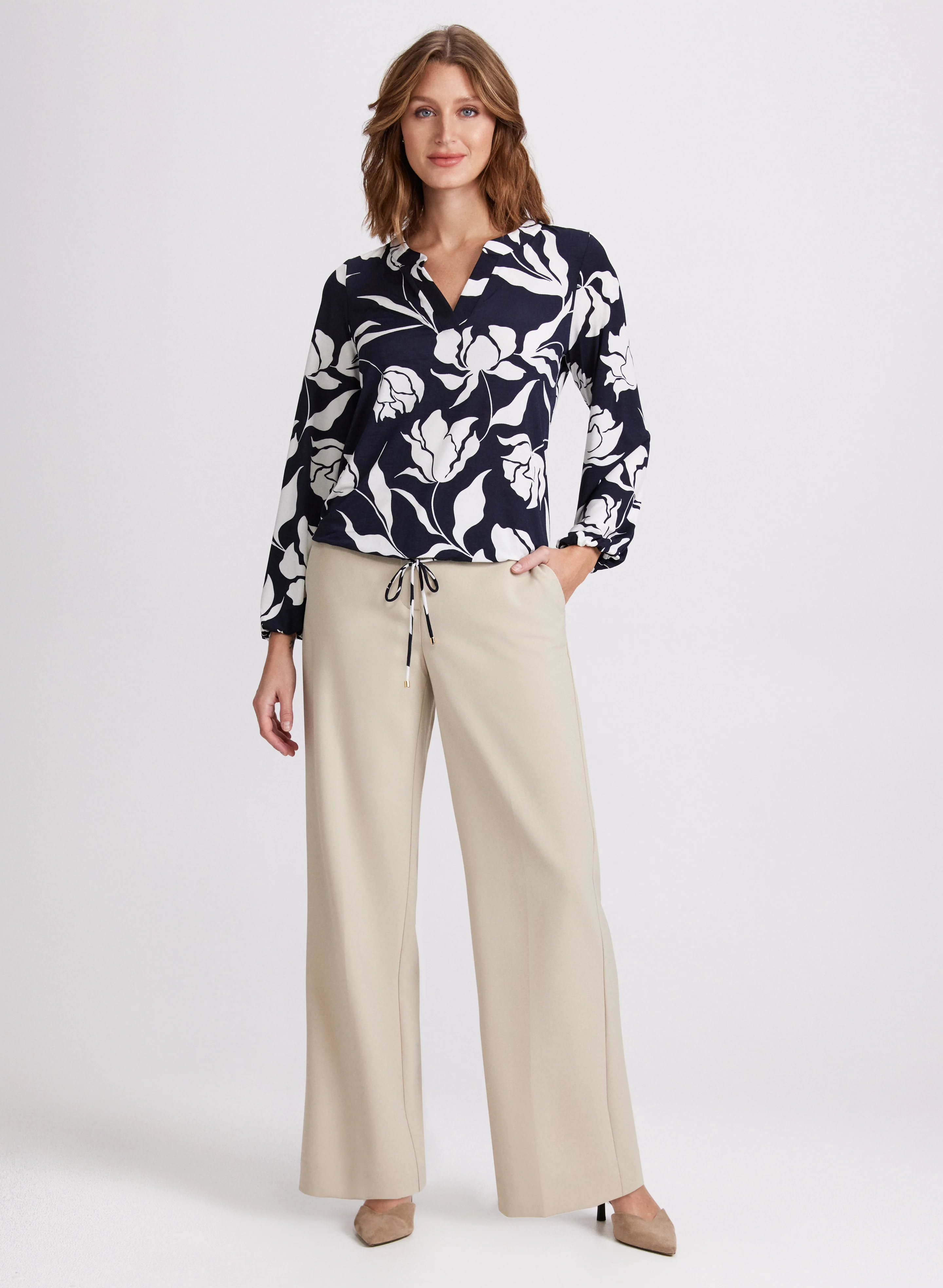 Peony Print Blouse - Image 3