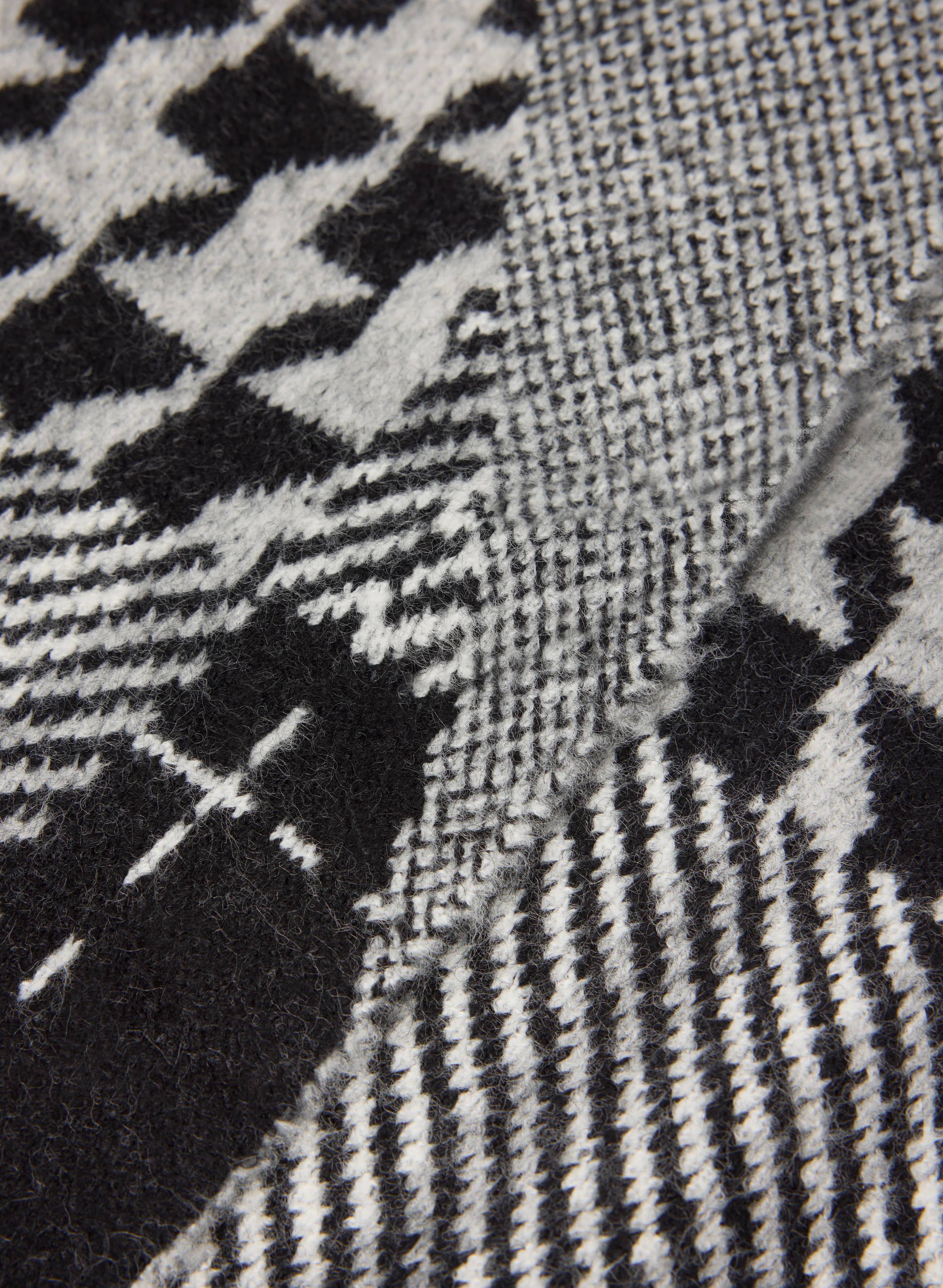 Plaid Knit Cardigan - Image 8