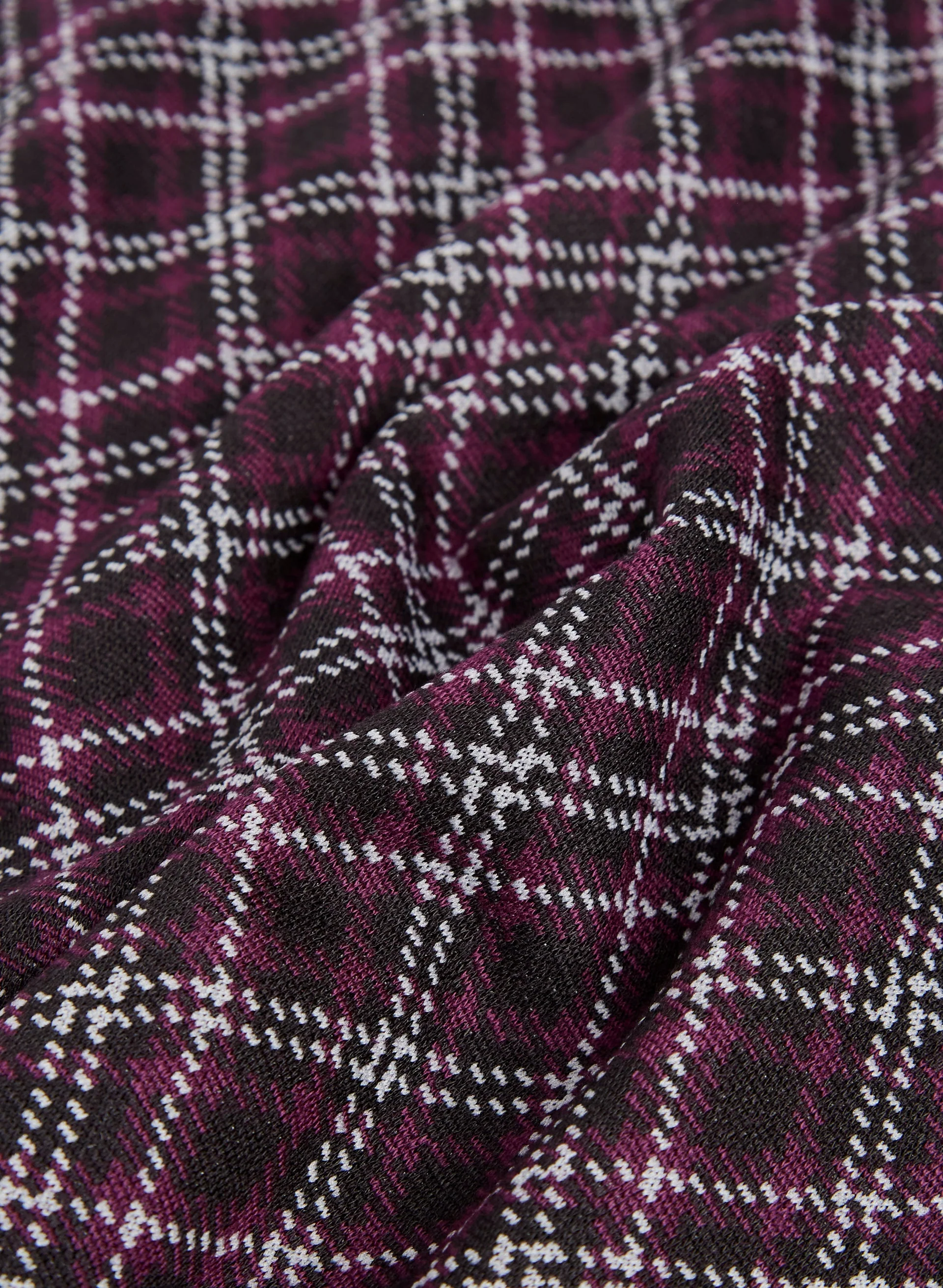 Plaid Pull-On Skirt - Image 6