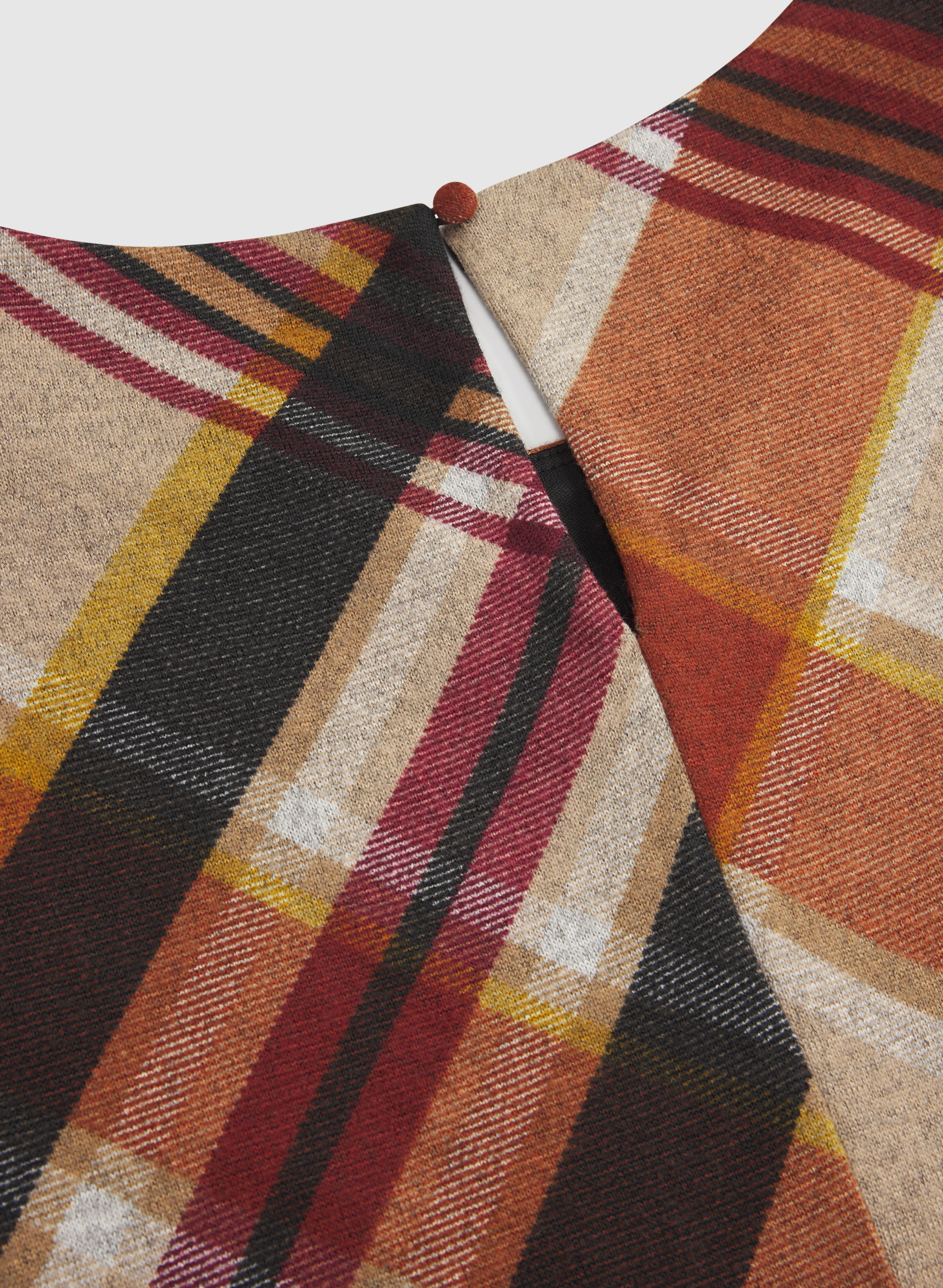 Plaid Sweater Dress - Image 7