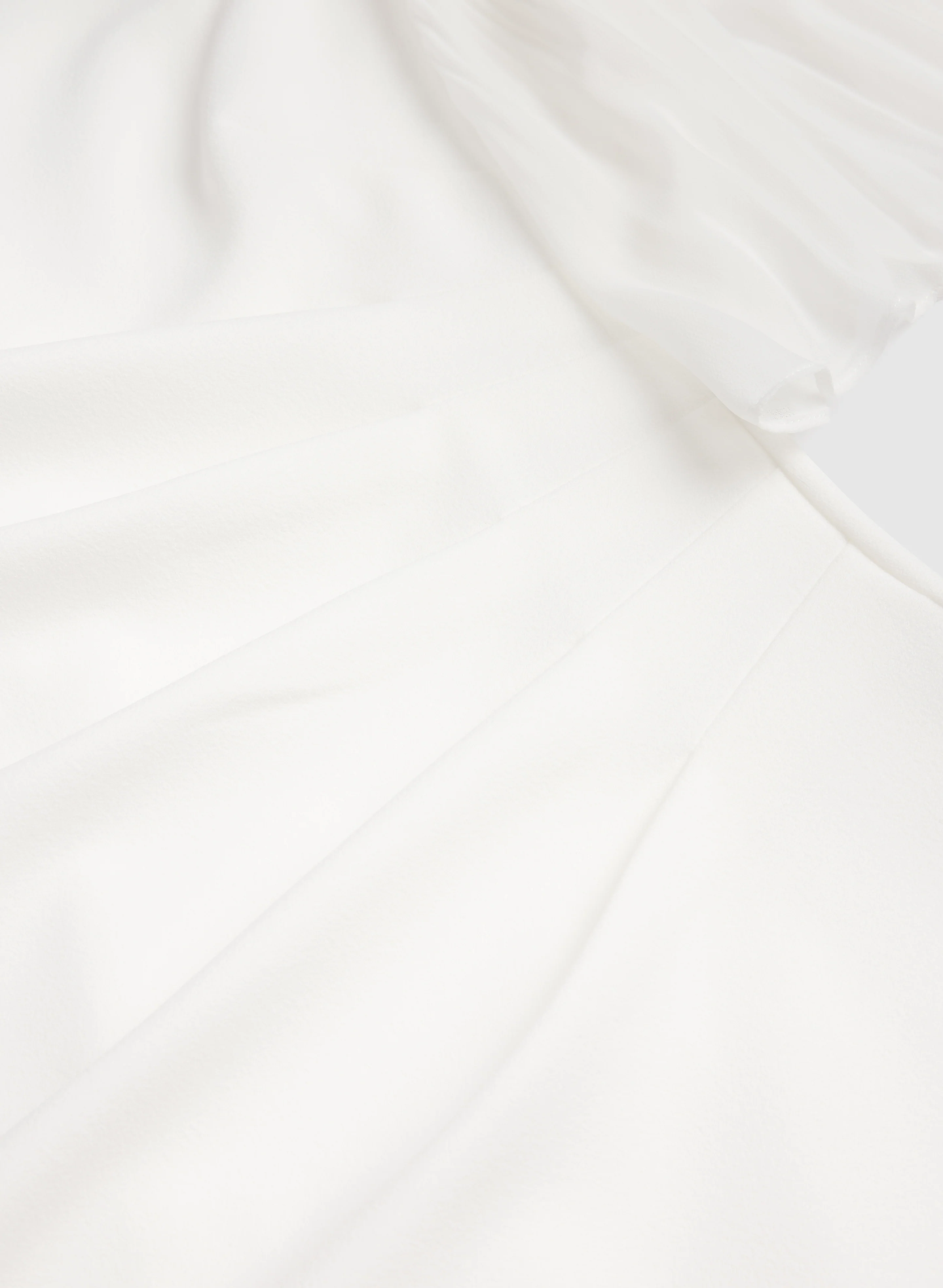 Pleated Chiffon Sleeve Dress - Image 6