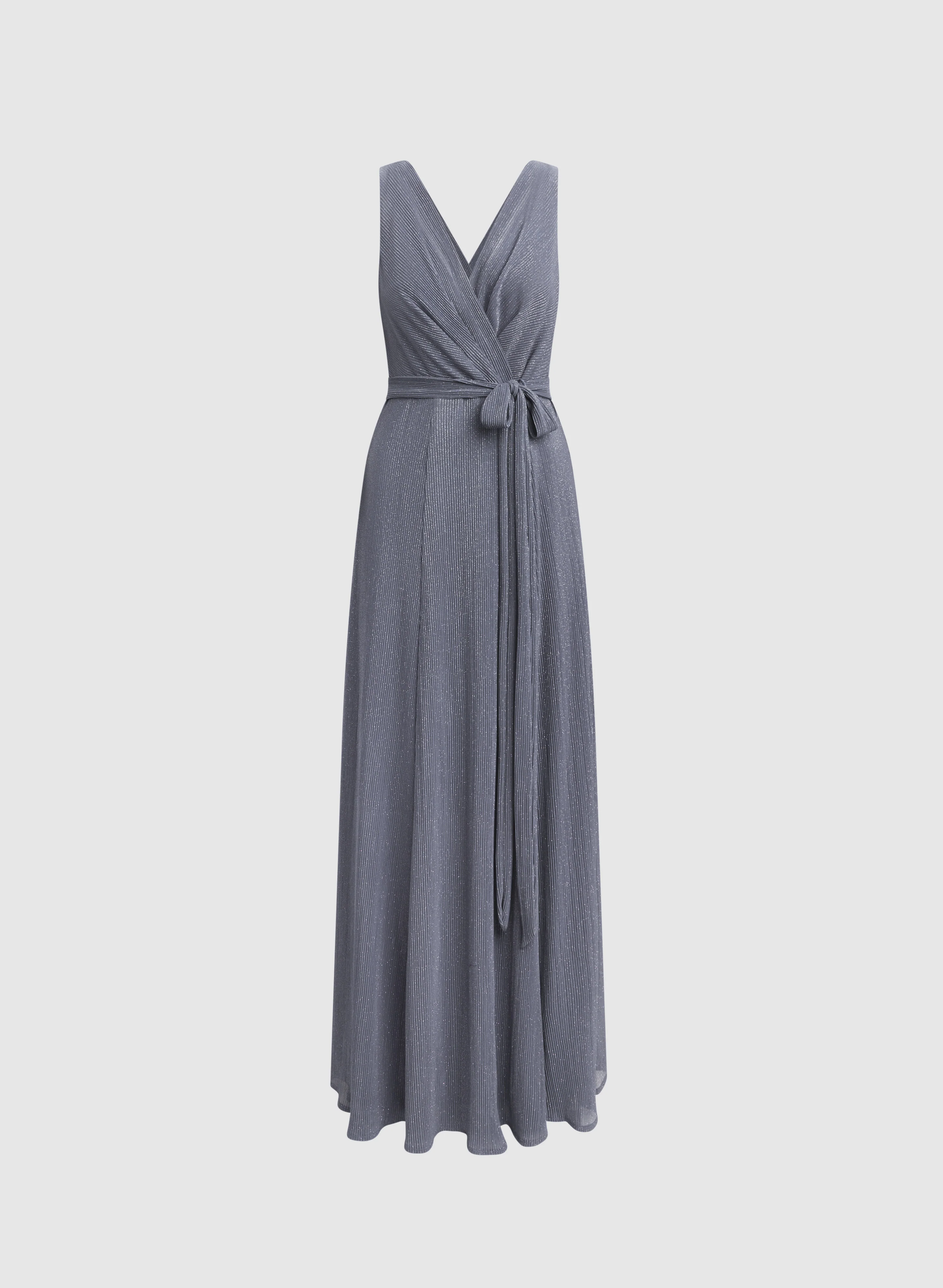 Pleated Glitter Dress - Image 6