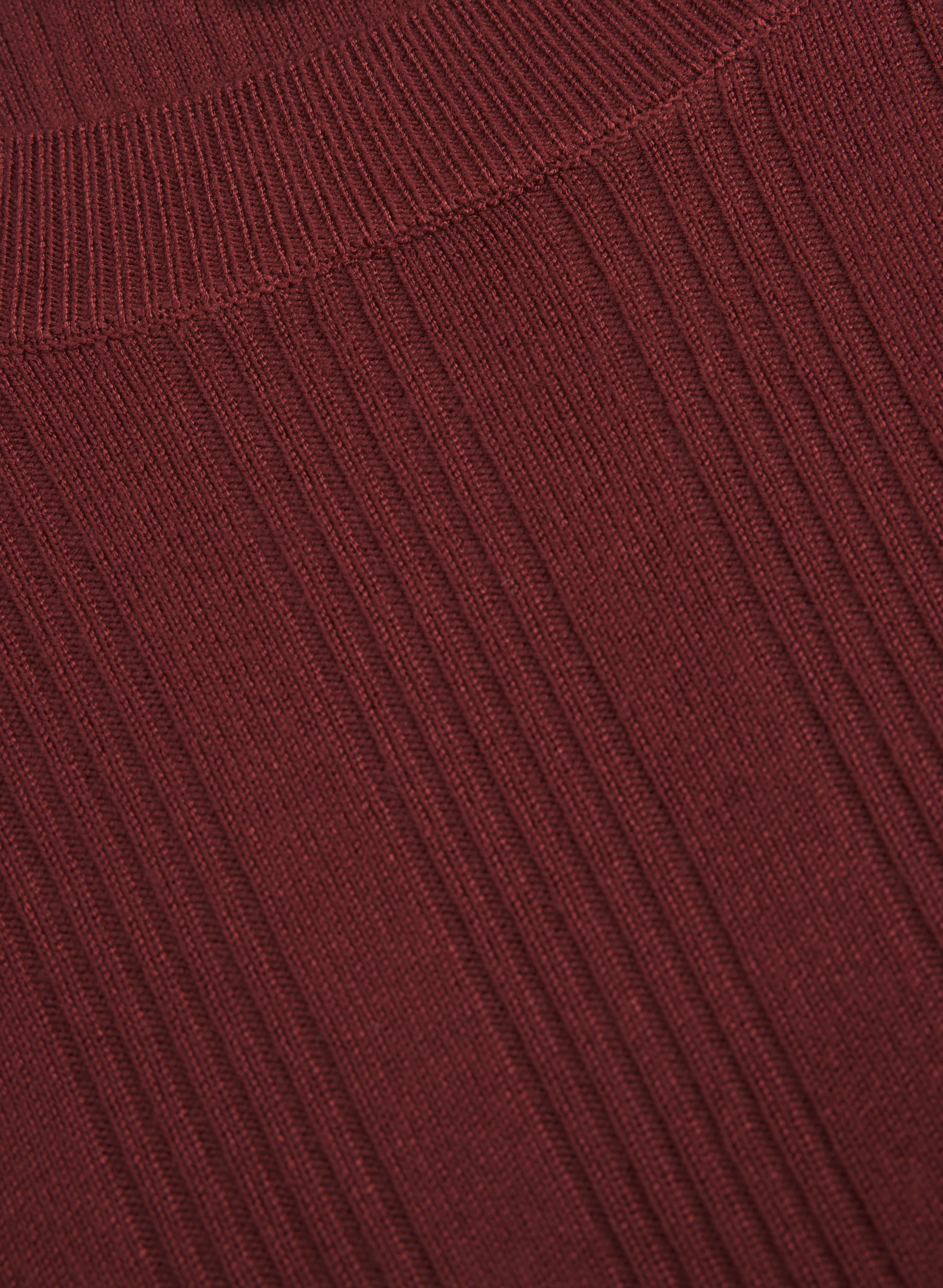 Pleated Knit Dress - Image 7