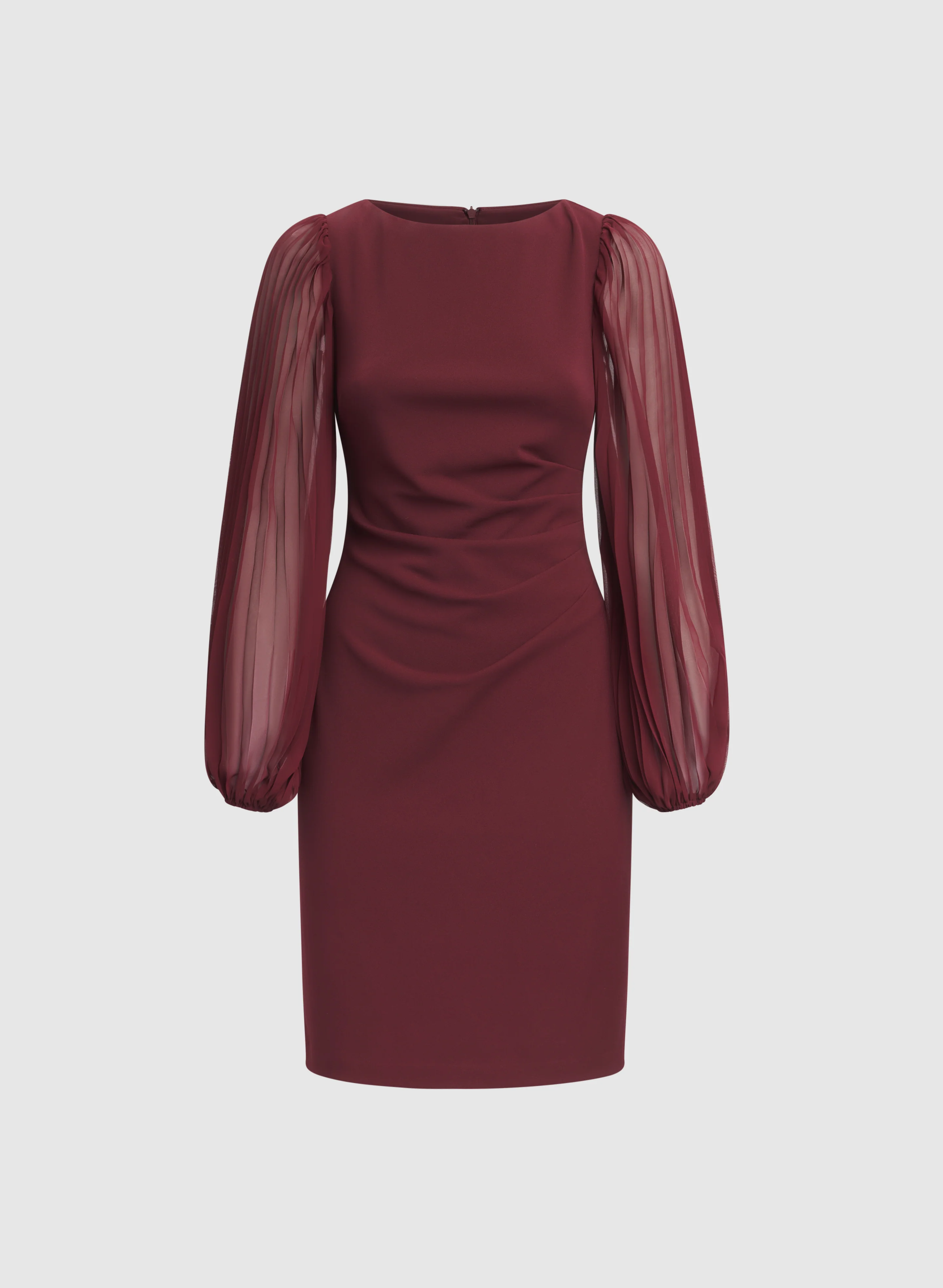 Pleated Sleeve Dress - Image 6