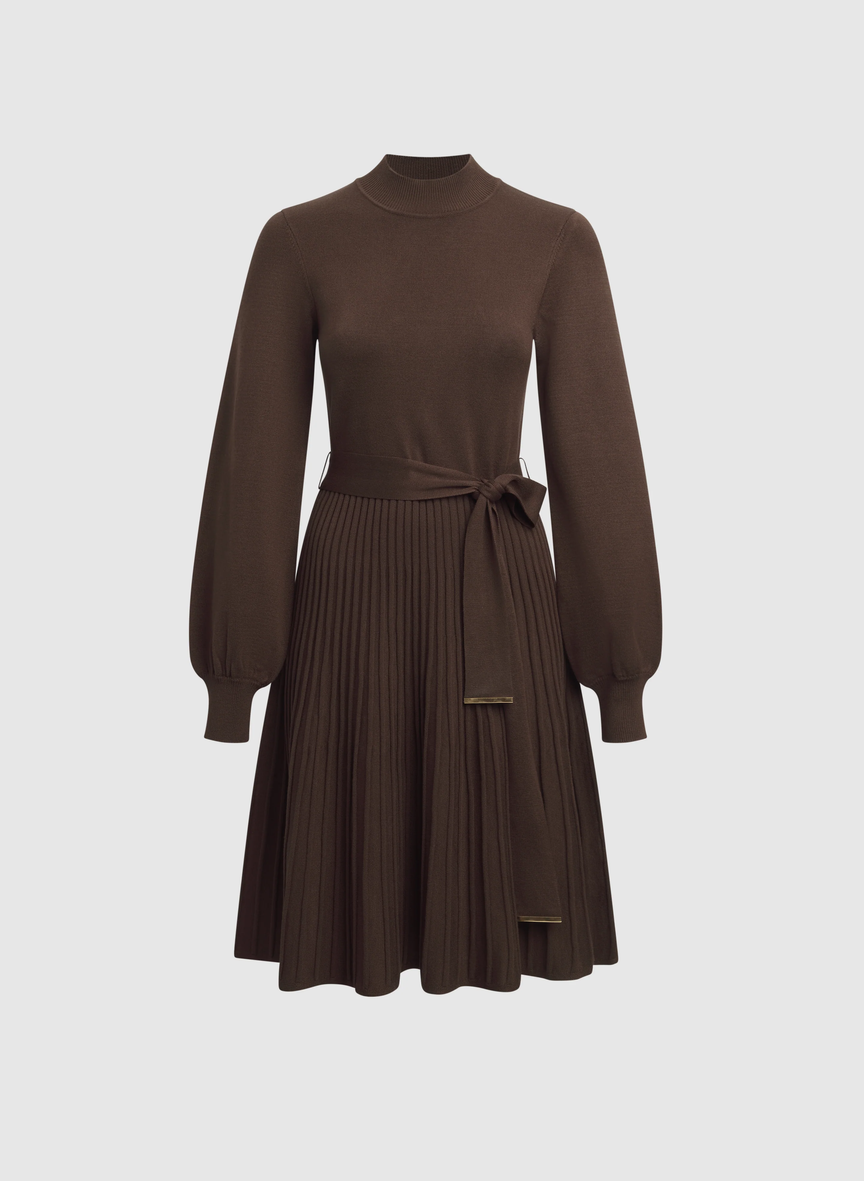 Pleated Sweater Dress - Image 5