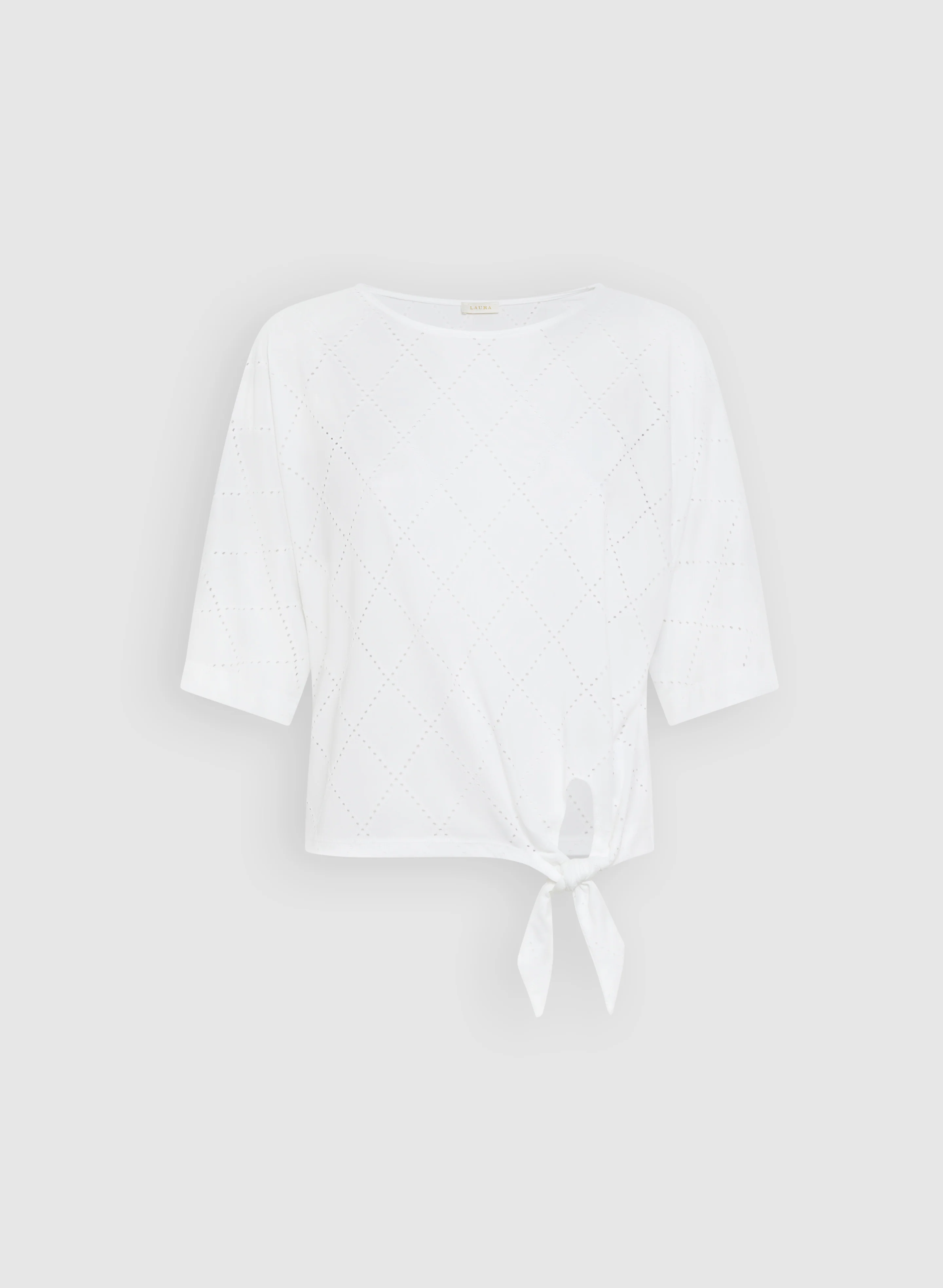 Pointelle Dolman Sleeve Top - Image 6