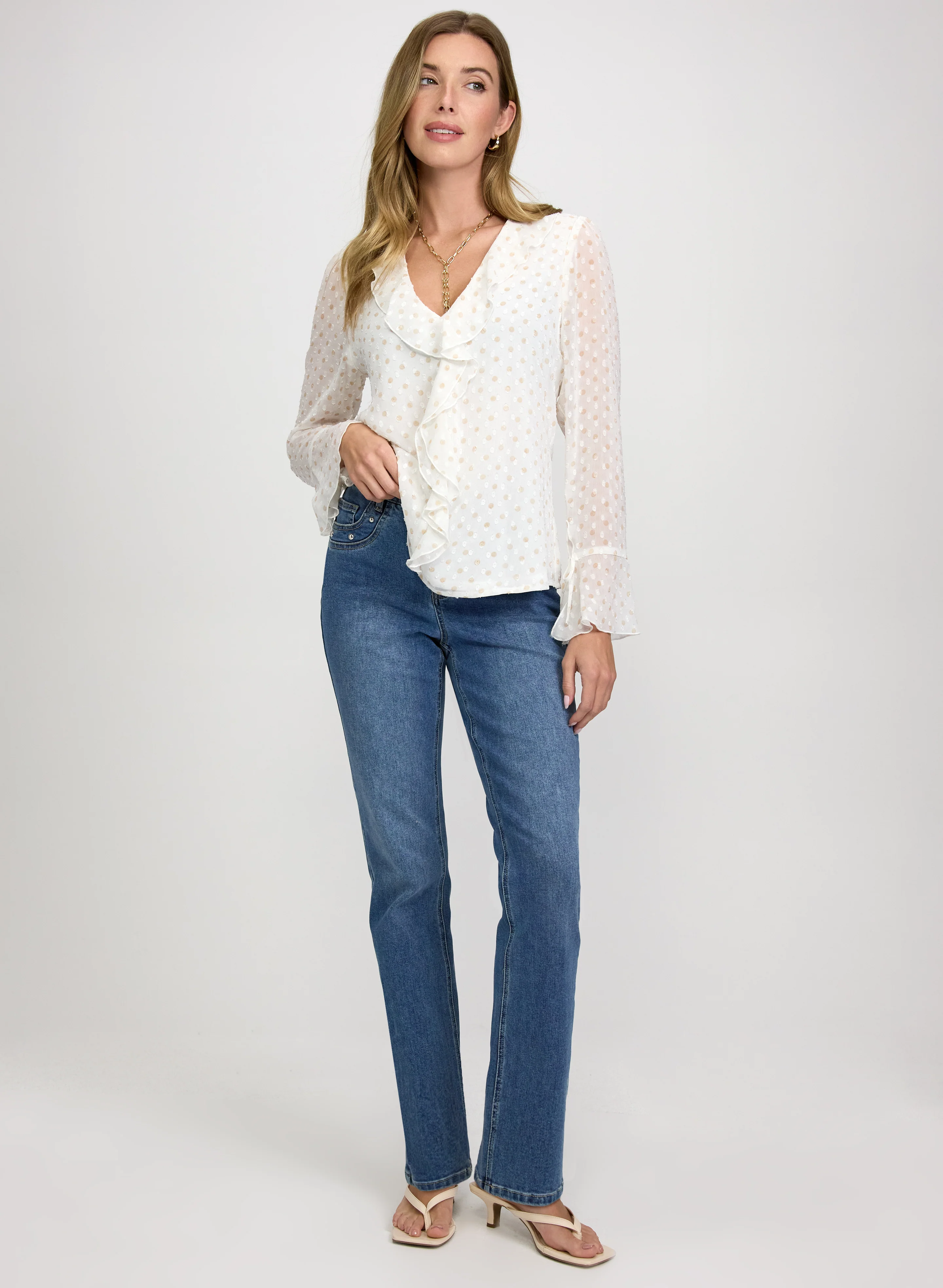 Polka Dot Blouse - Image 3