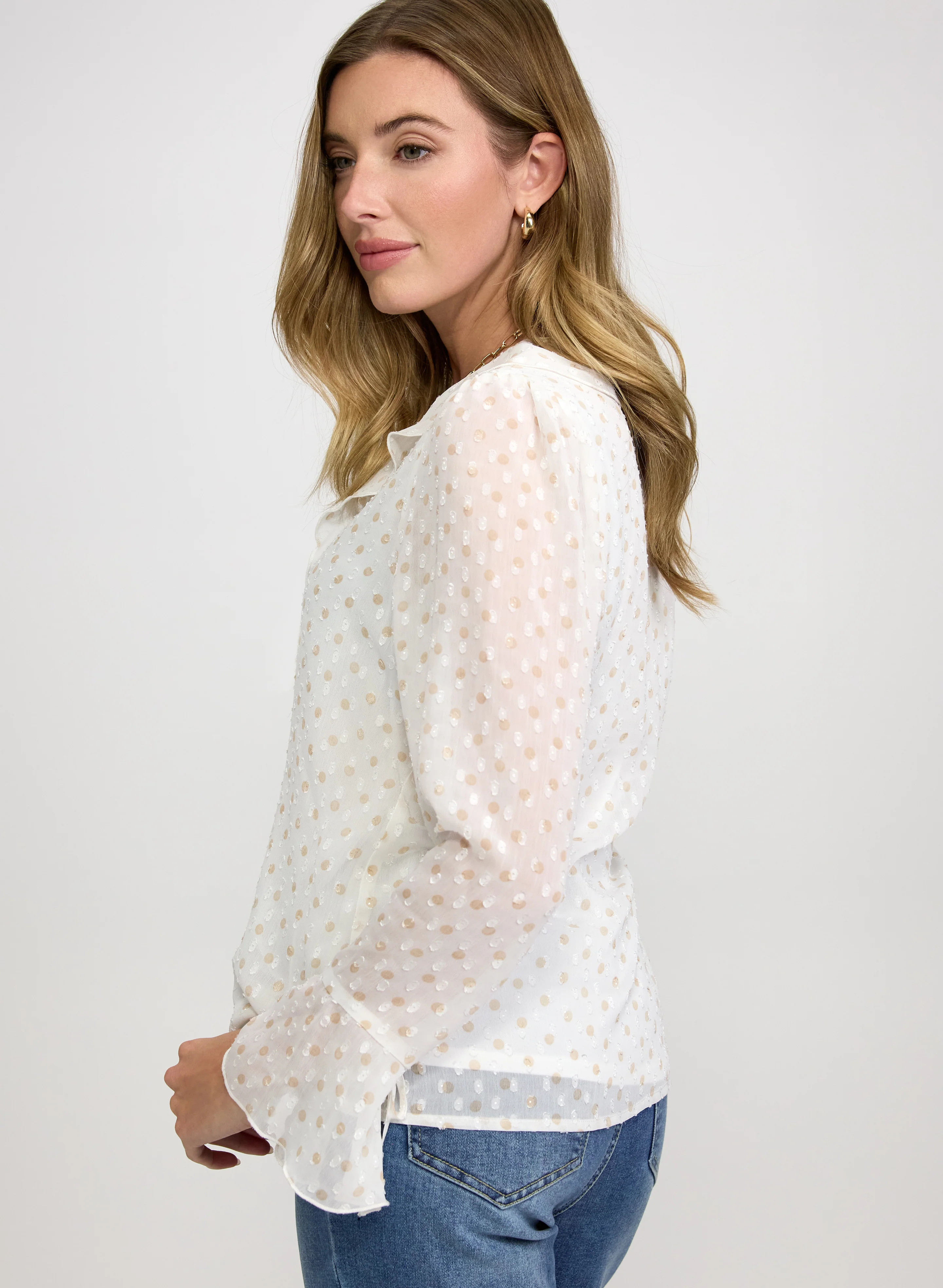 Polka Dot Blouse - Image 5