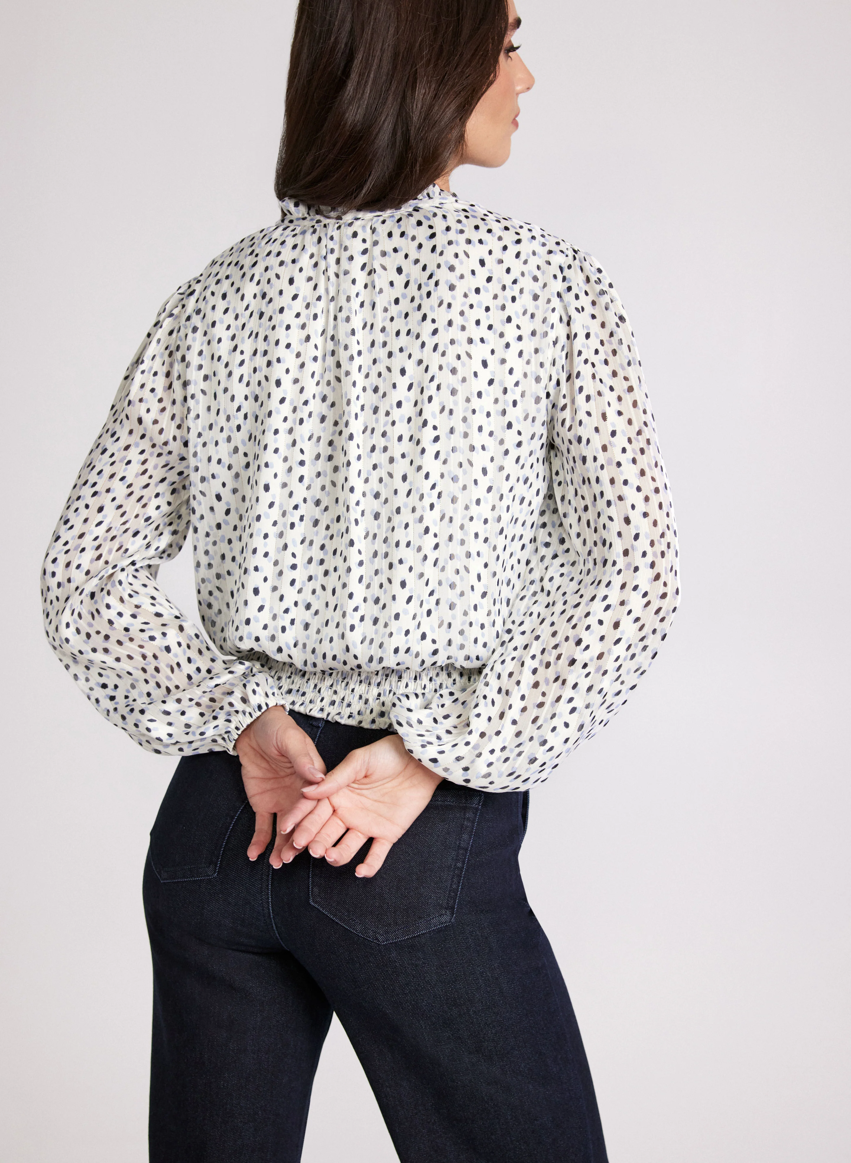 Polka Dot Blouse - Image 4