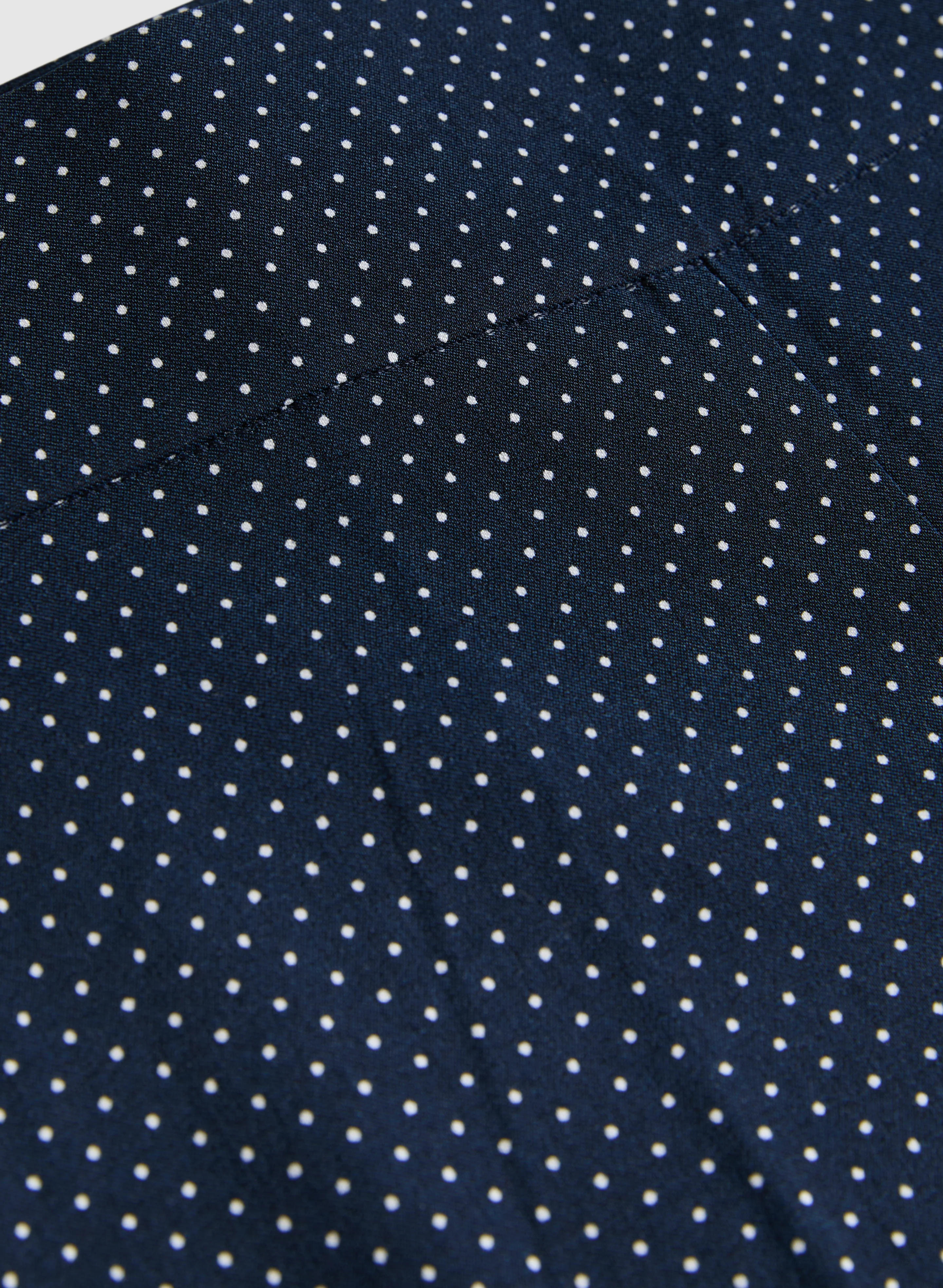 Polka Dot Slim-Leg Capris - Image 7