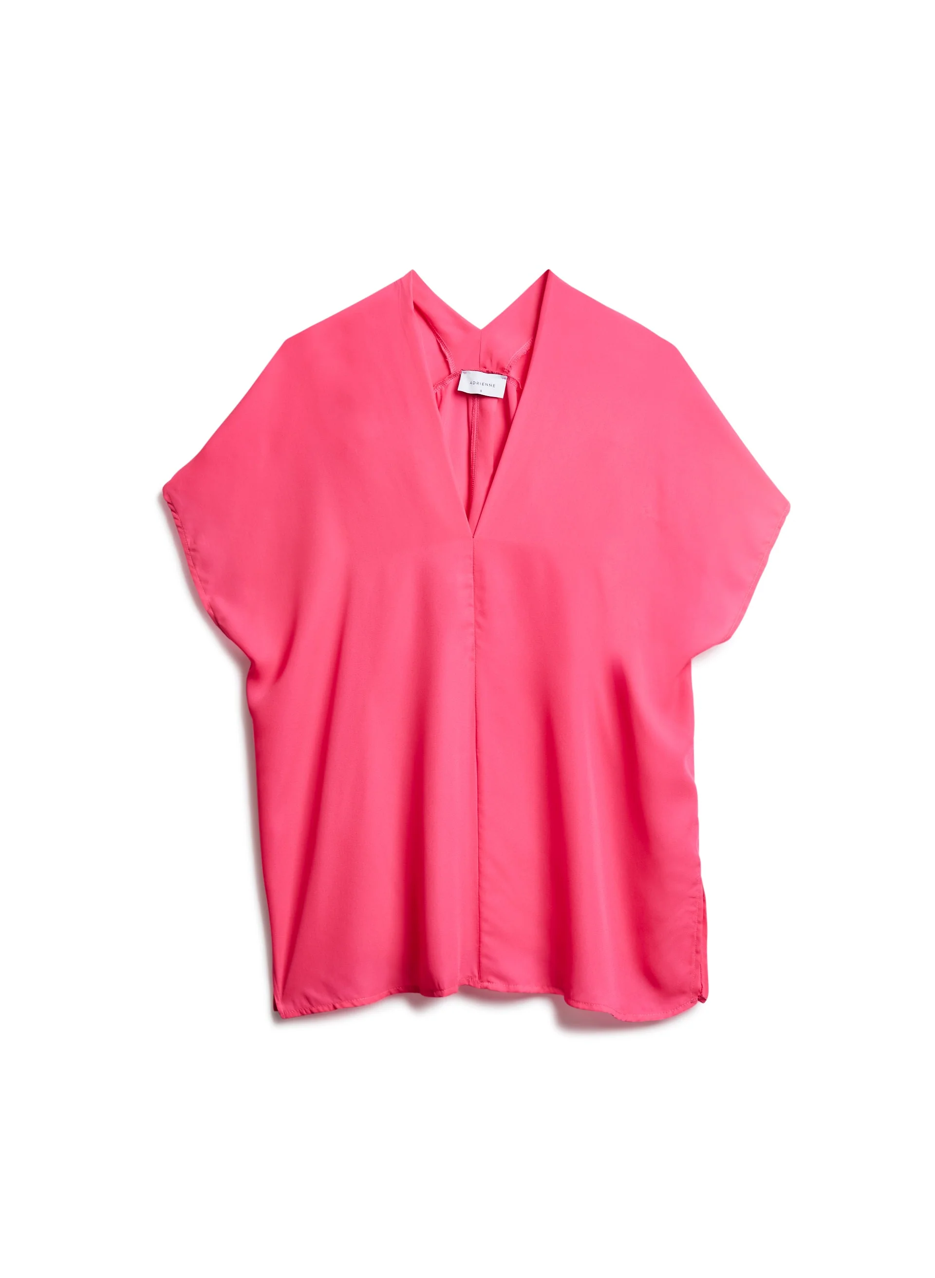 Poncho Sleeve V-Neck Blouse - Image 5