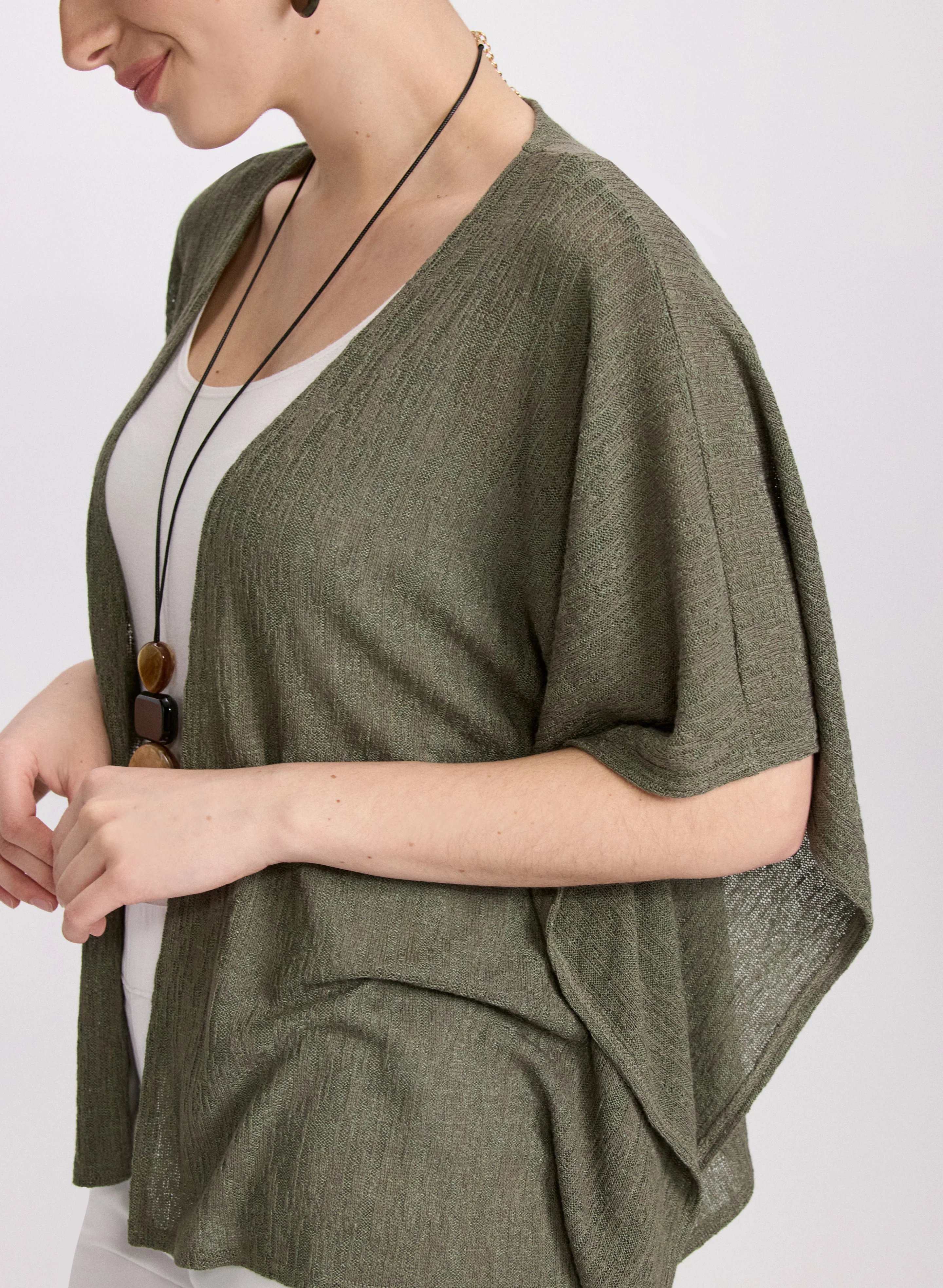 Poncho-Style Layering Top - Image 5