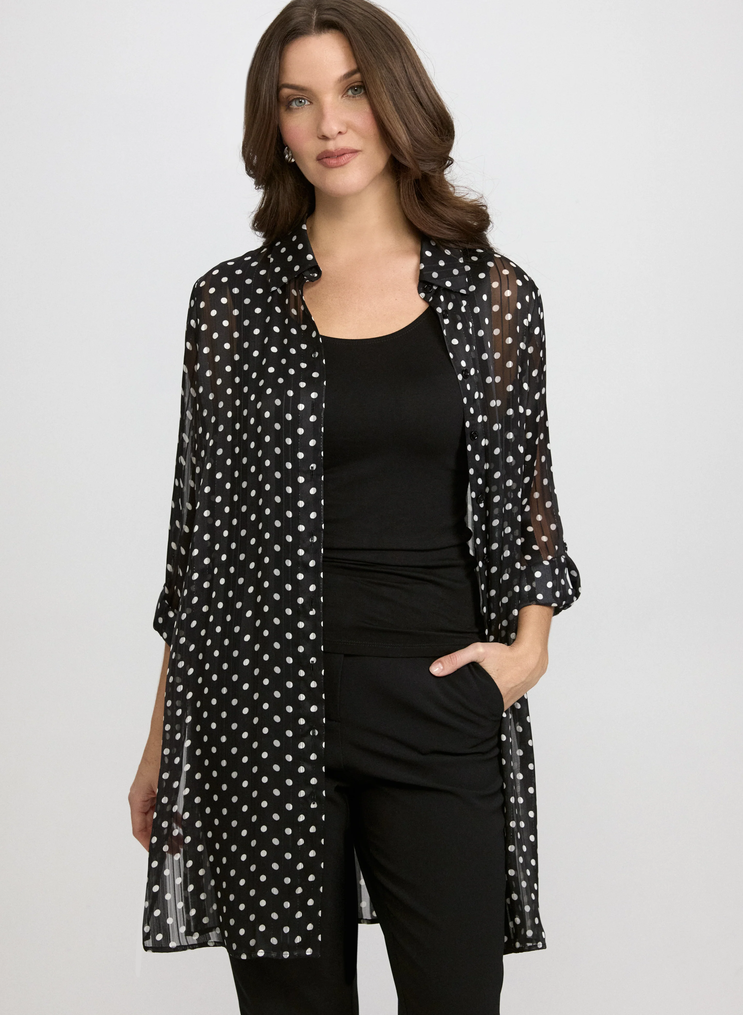 Printed Chiffon Blouse
