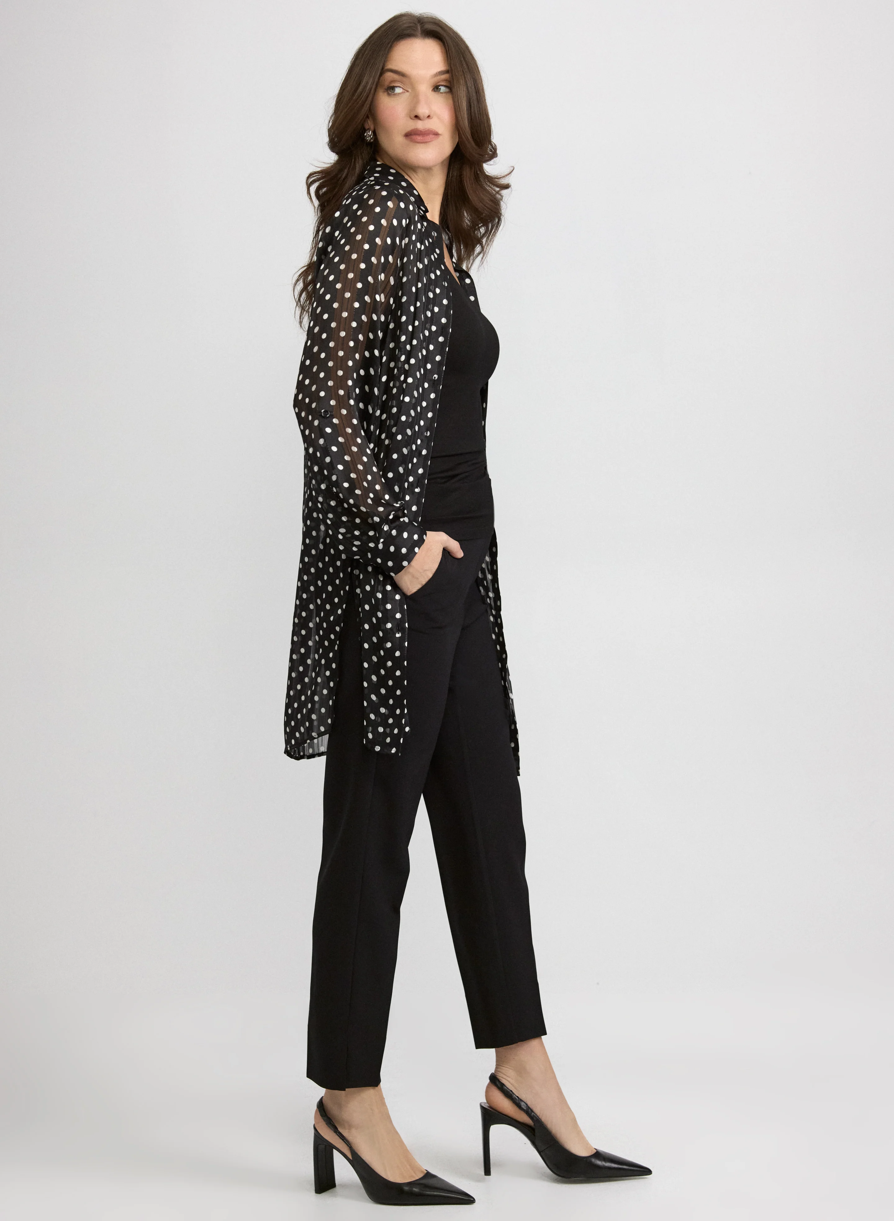 Printed Chiffon Blouse - Image 2