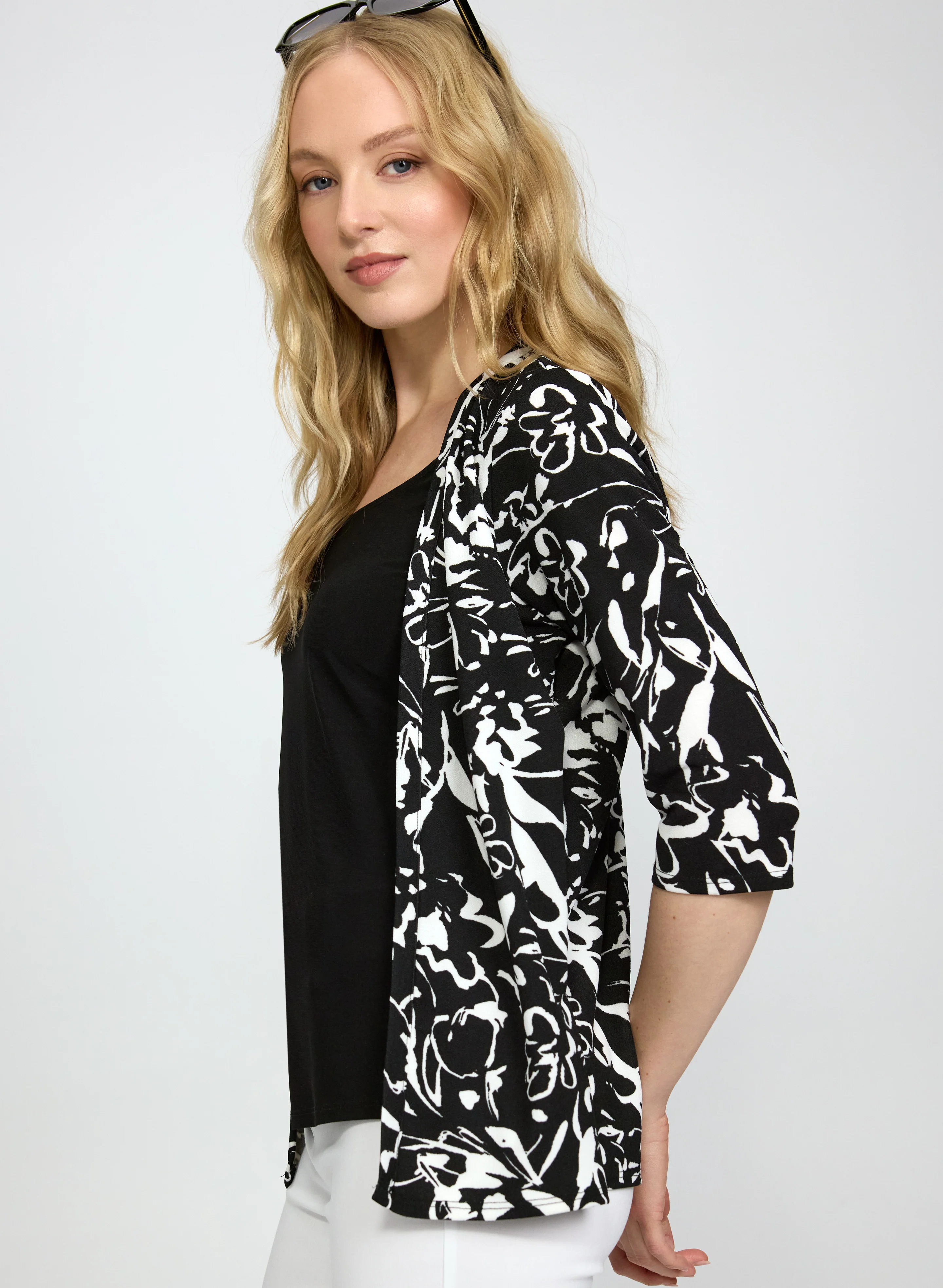 Printed Illusion Top - Image 2