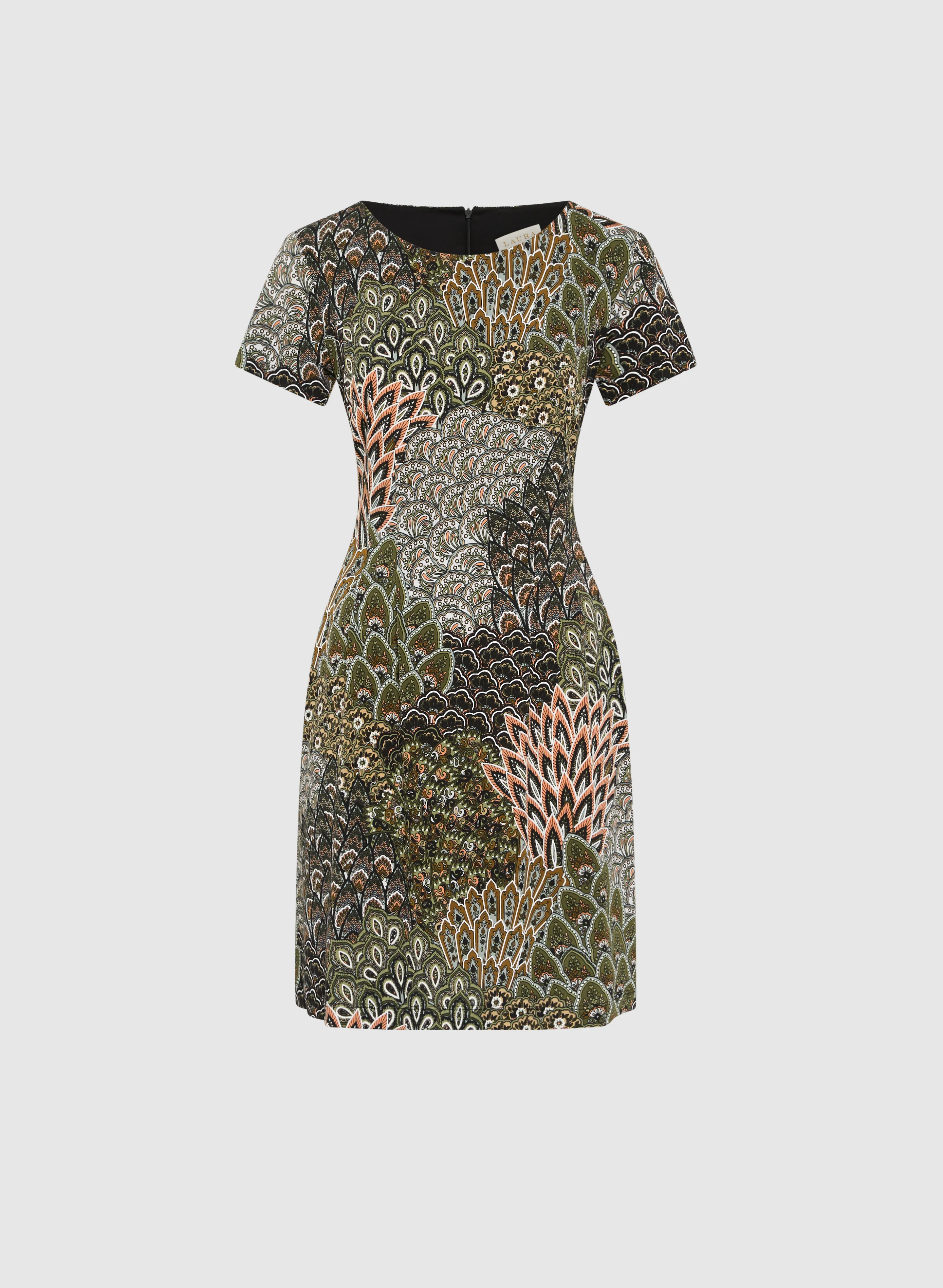Printed Jersey Dress - Image 5