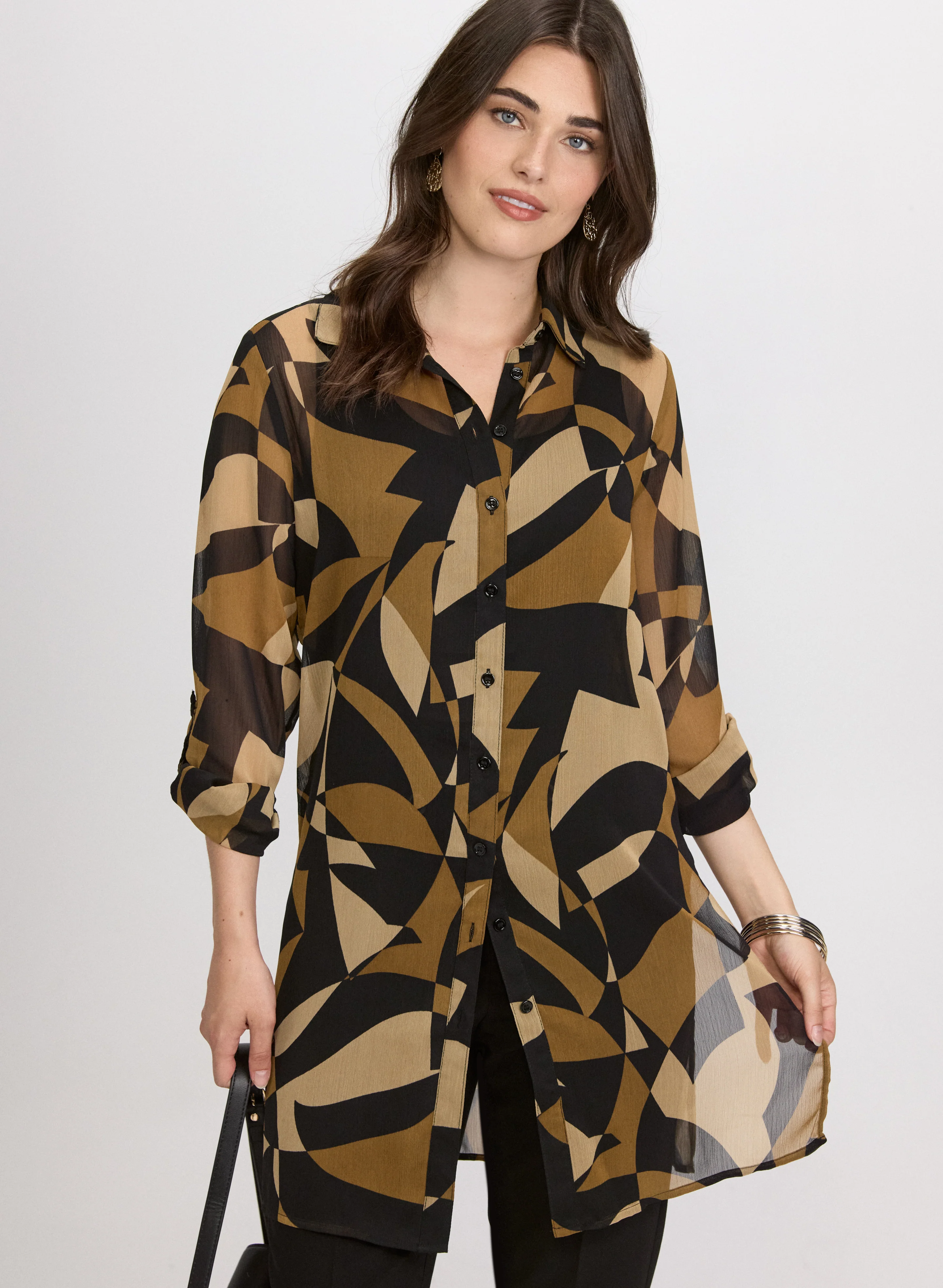 Printed Long Blouse