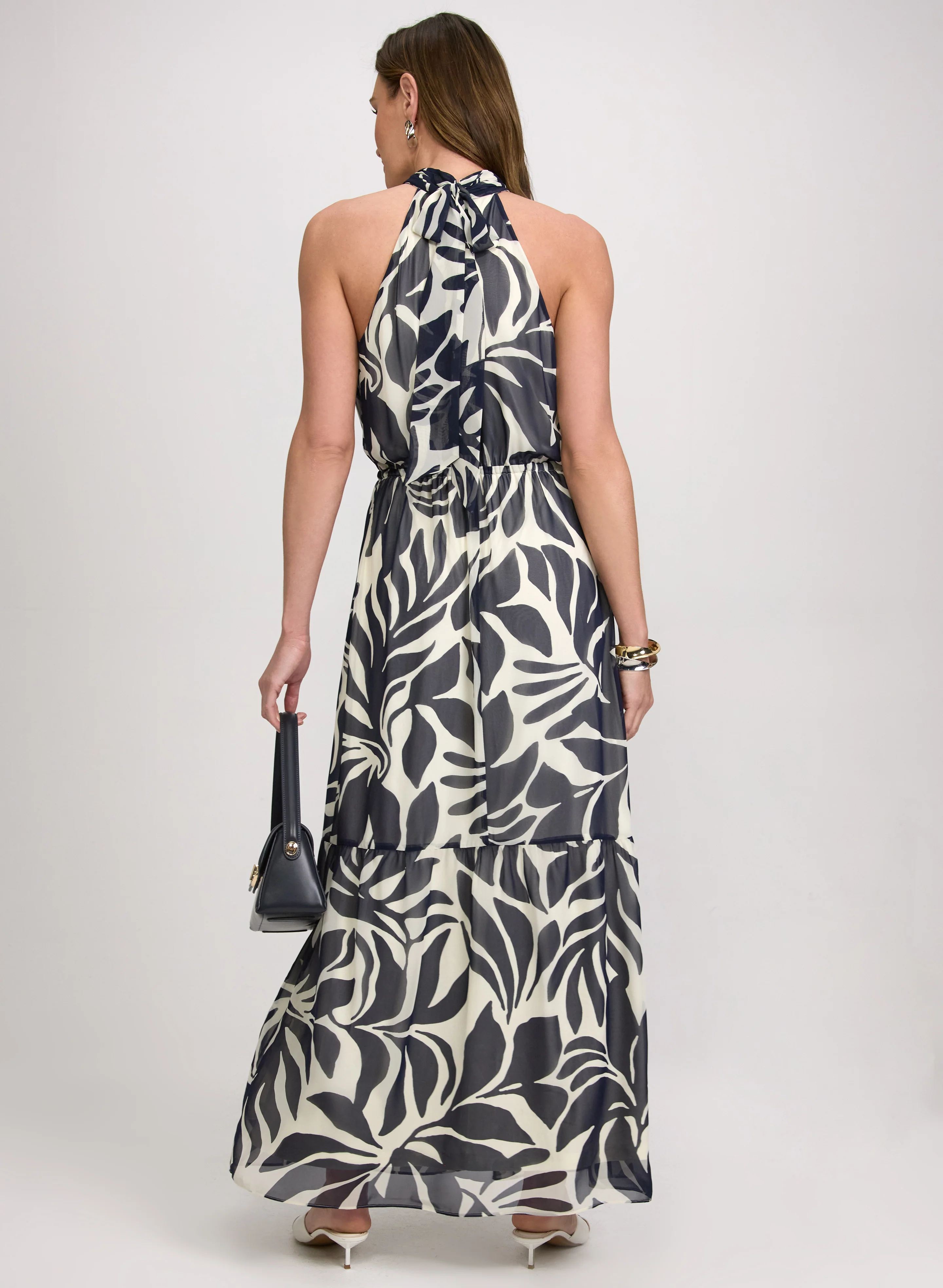 Printed Maxi Dress - Image 4