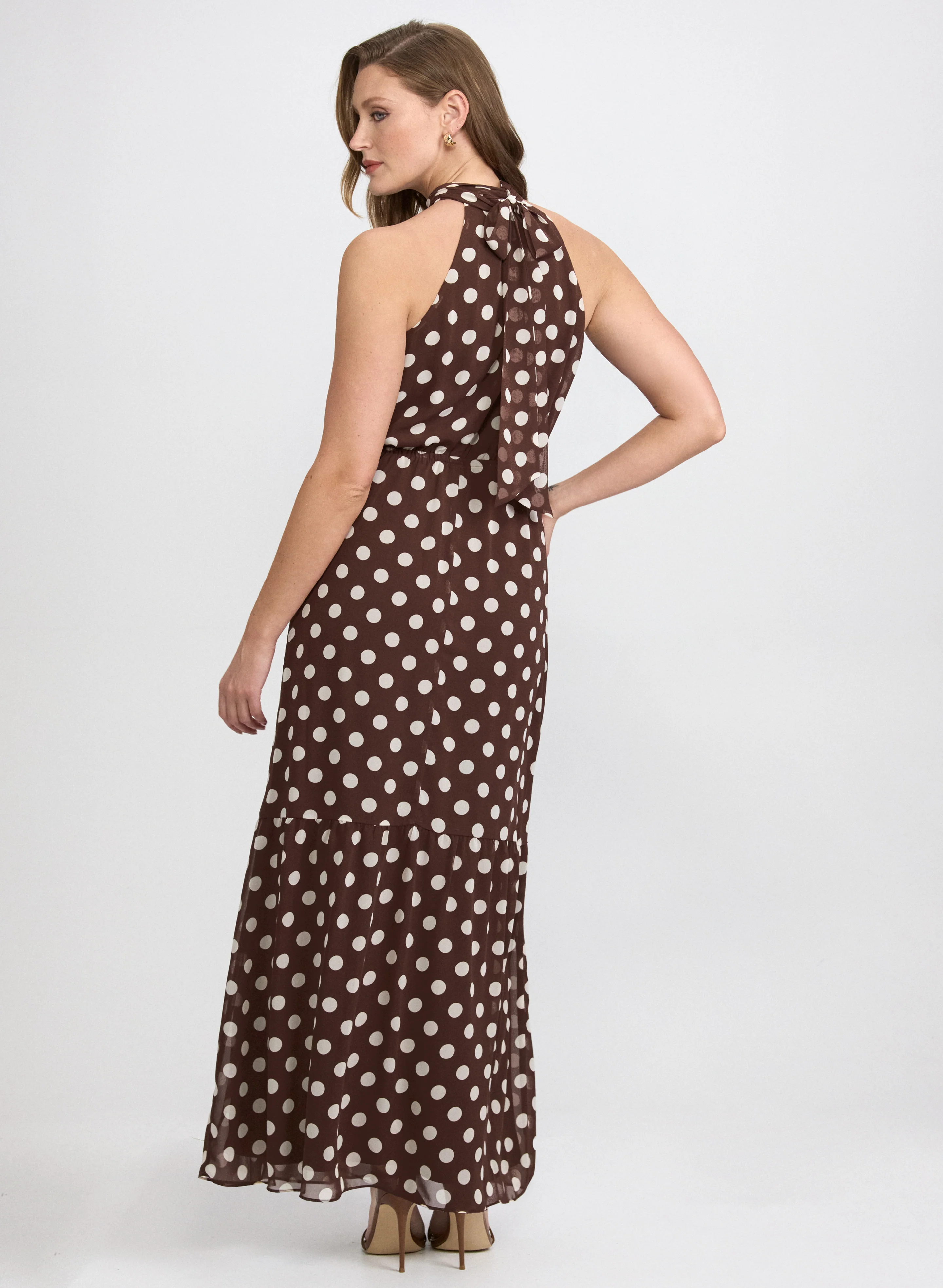 Printed Maxi Dress - Image 4