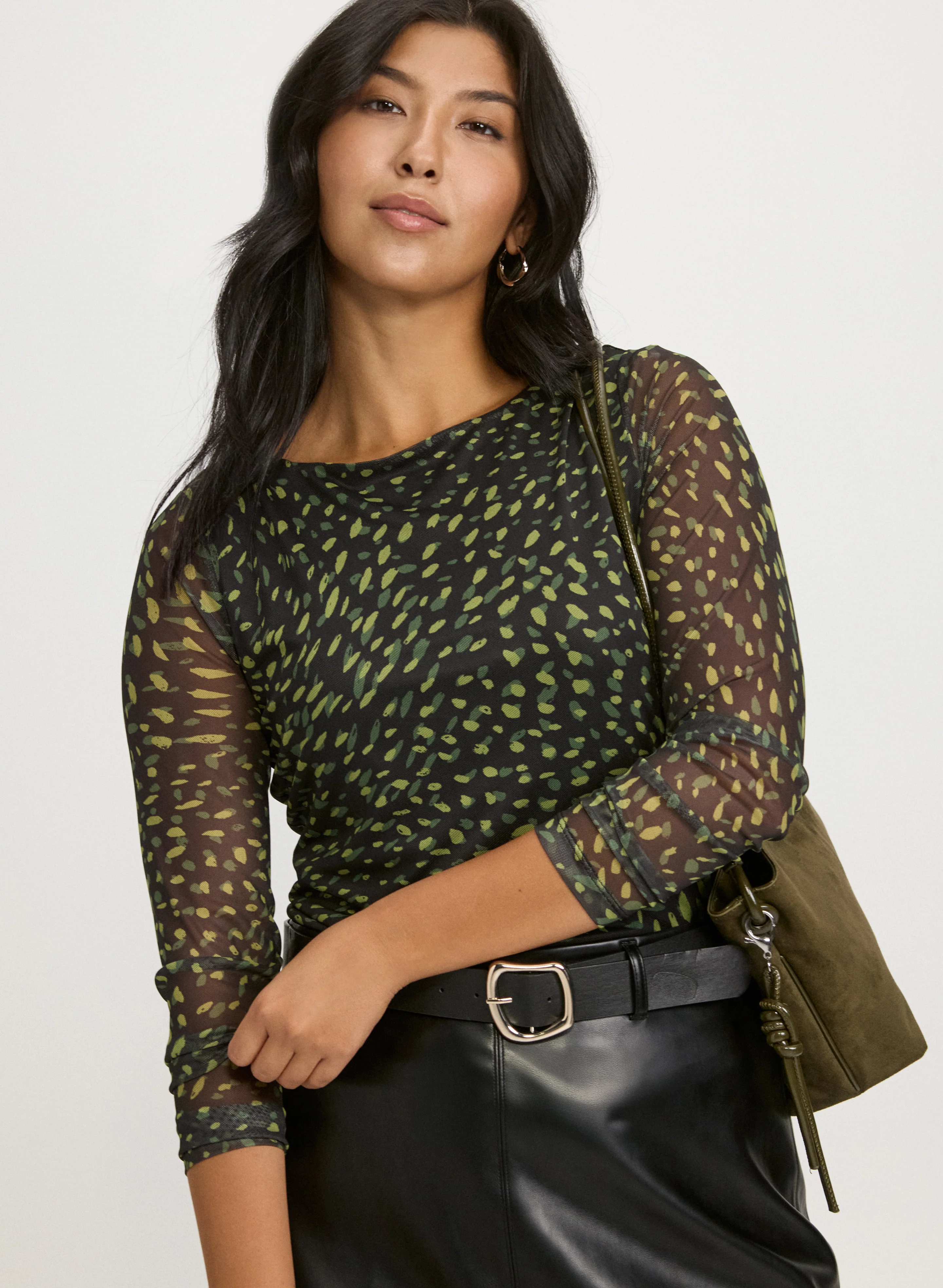 Printed Mesh Top