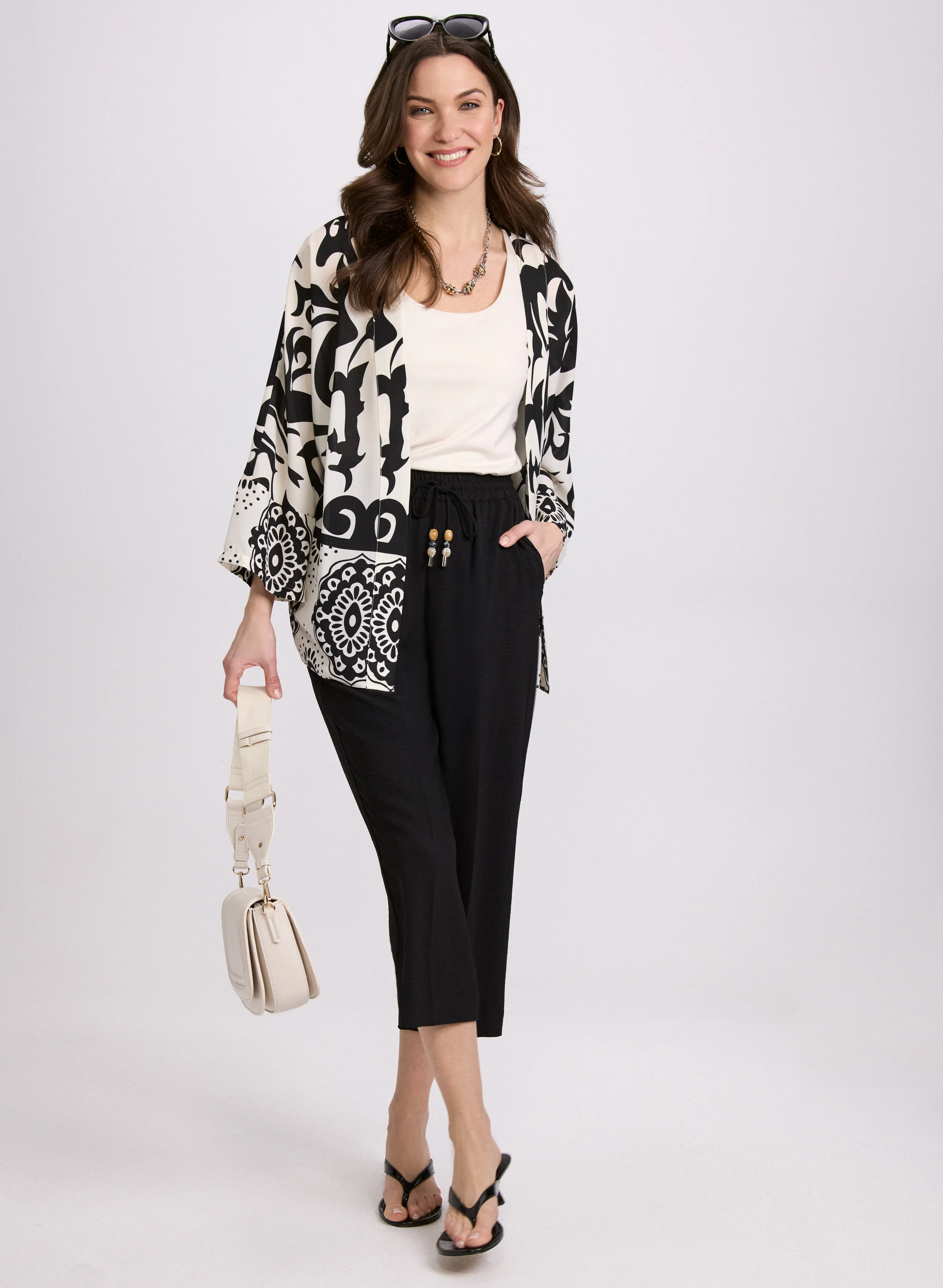 Printed Open Tunic - Image 3