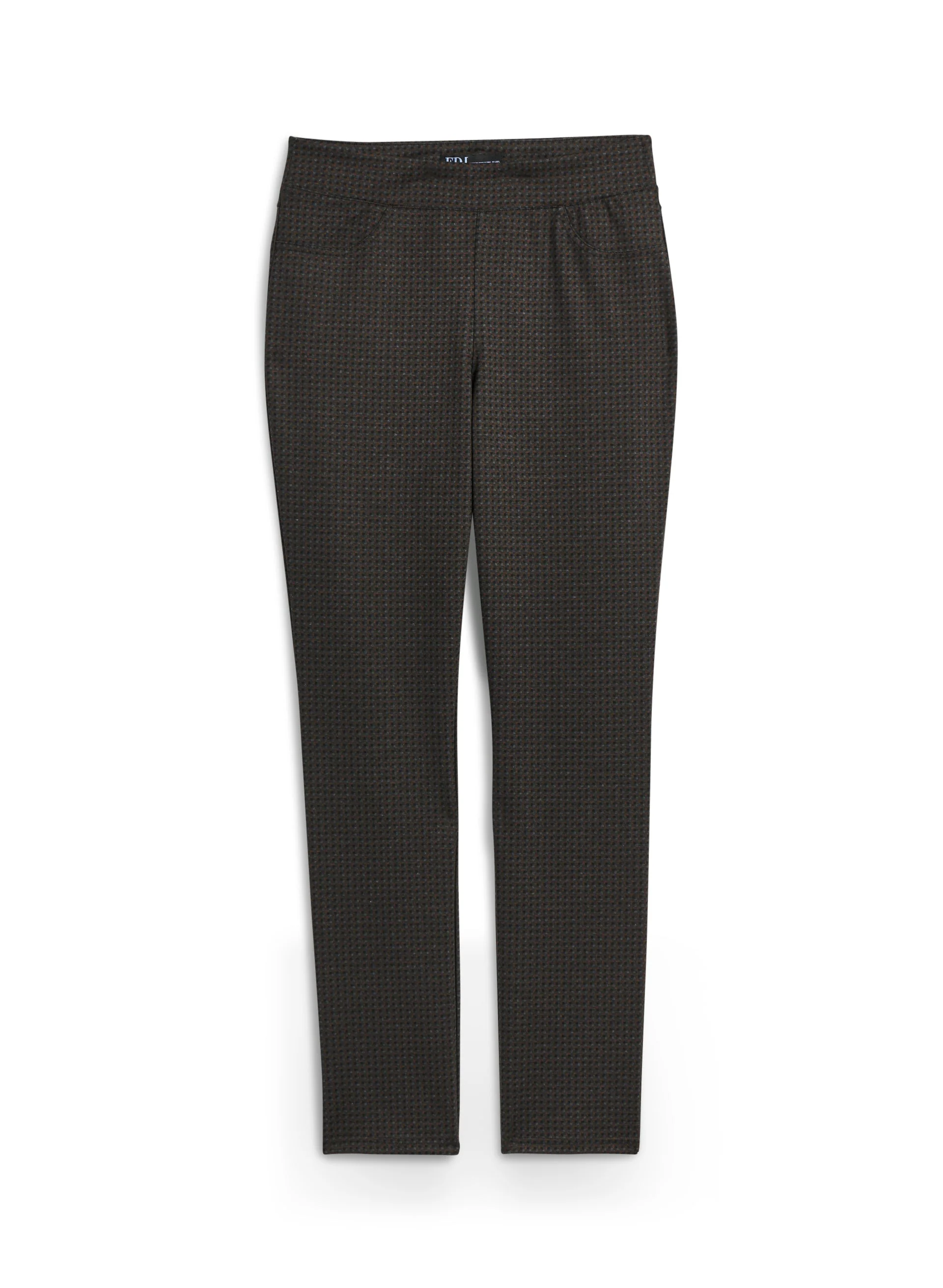 Printed Pull-On Slim Leg Pants - Image 5