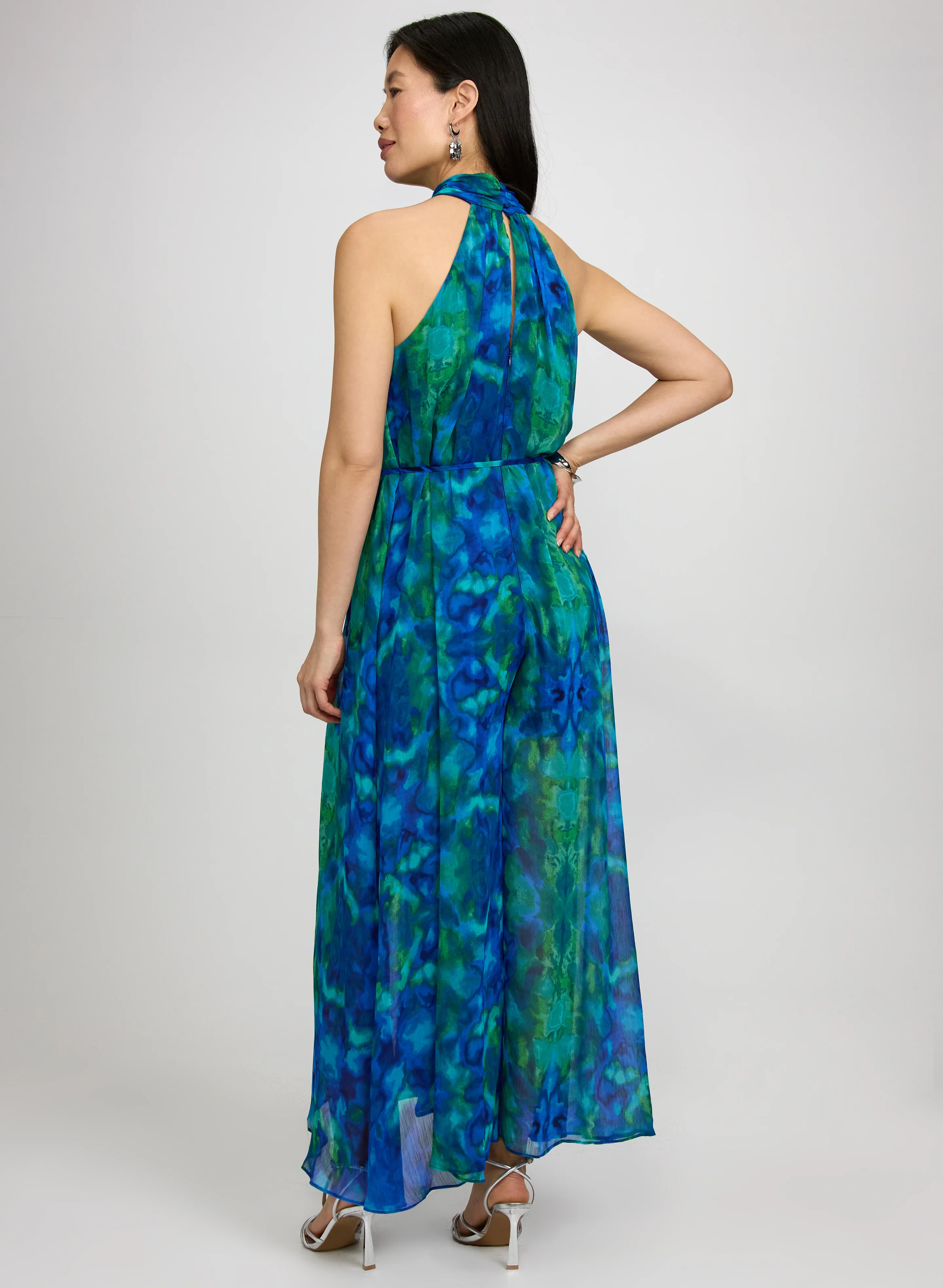 Printed Wide-Leg Jumpsuit - Image 3