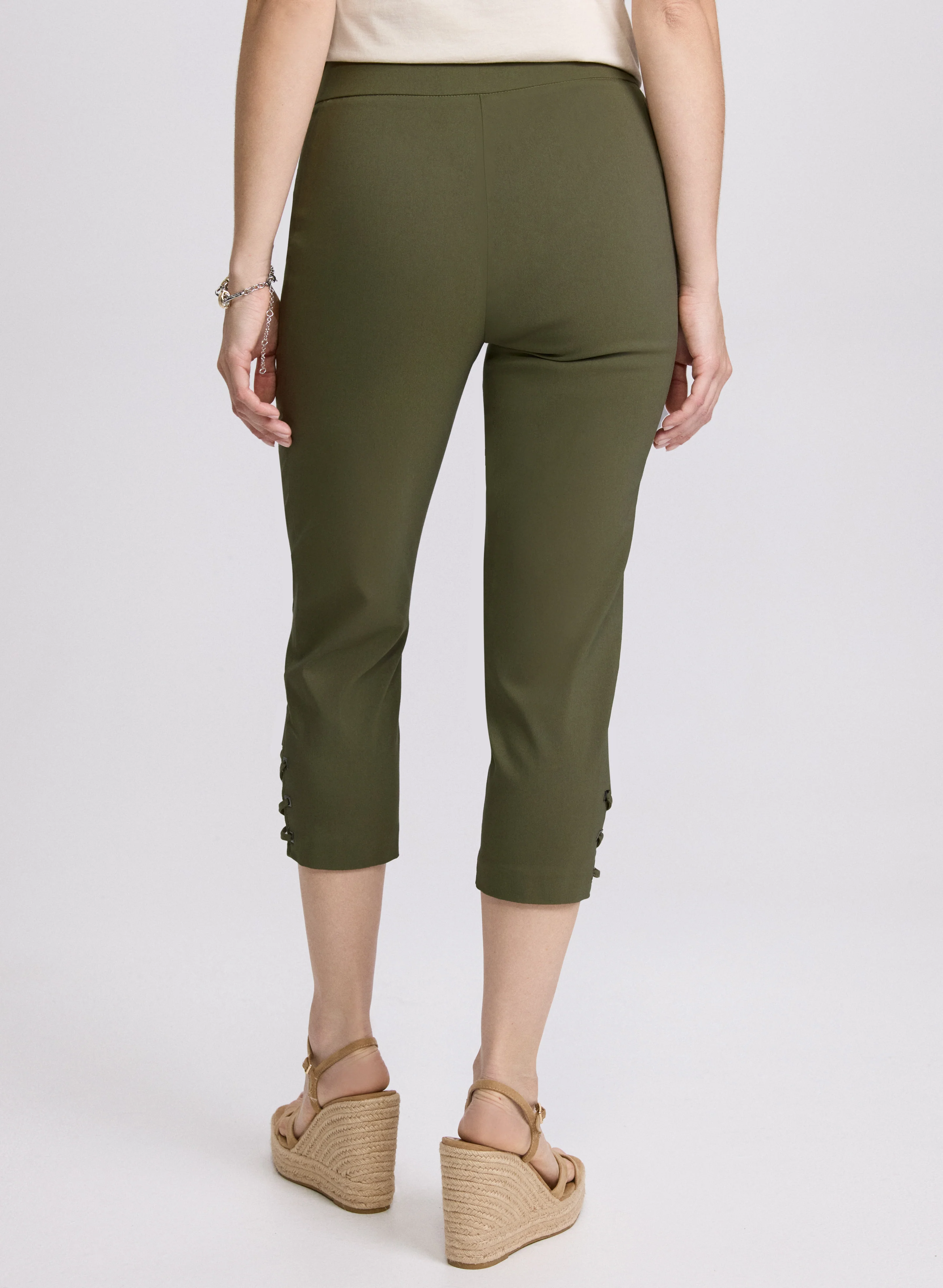 Pull-On Bengaline Capris - Image 2