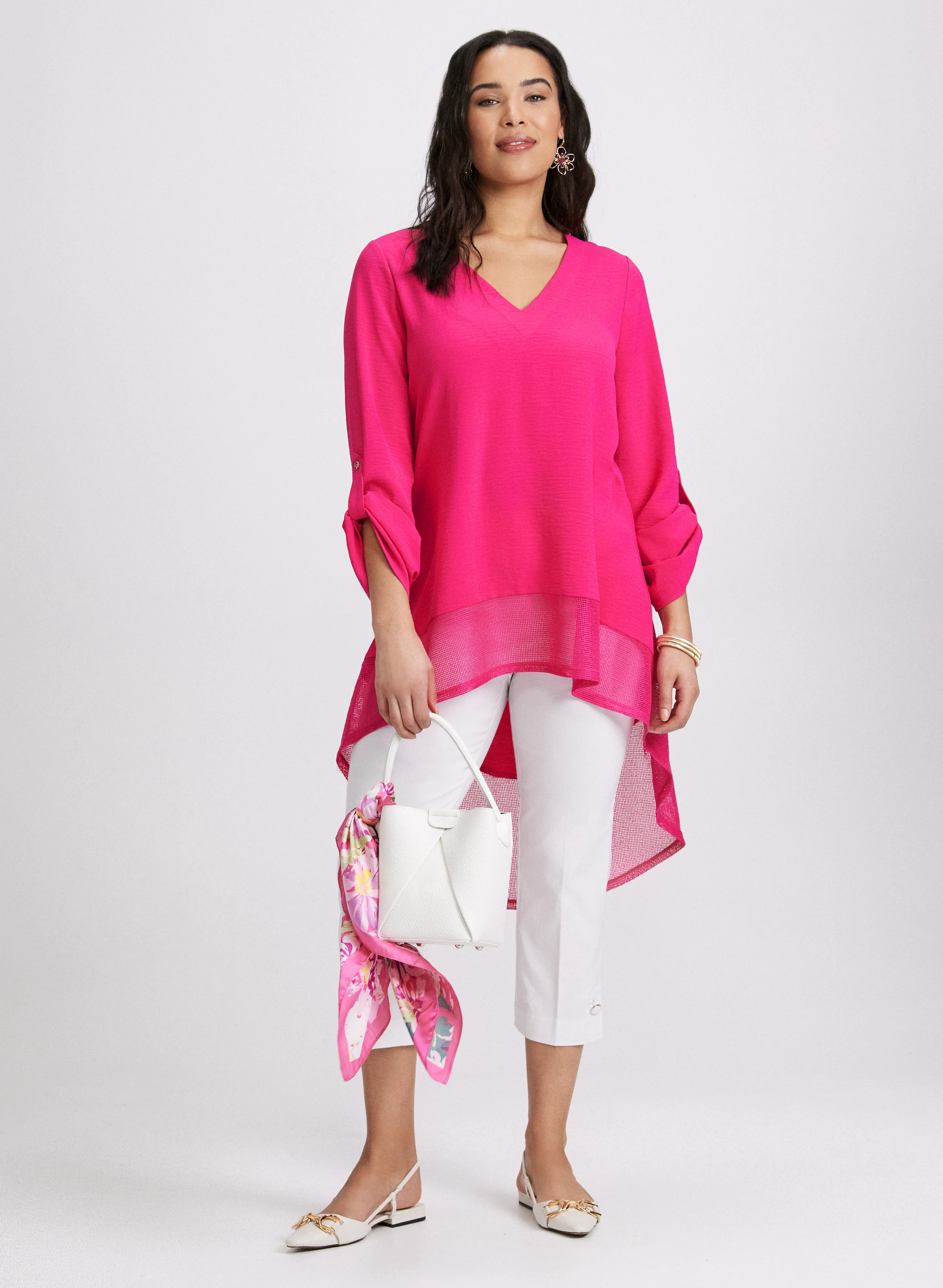 Pull-On Bengaline Capris - Image 3