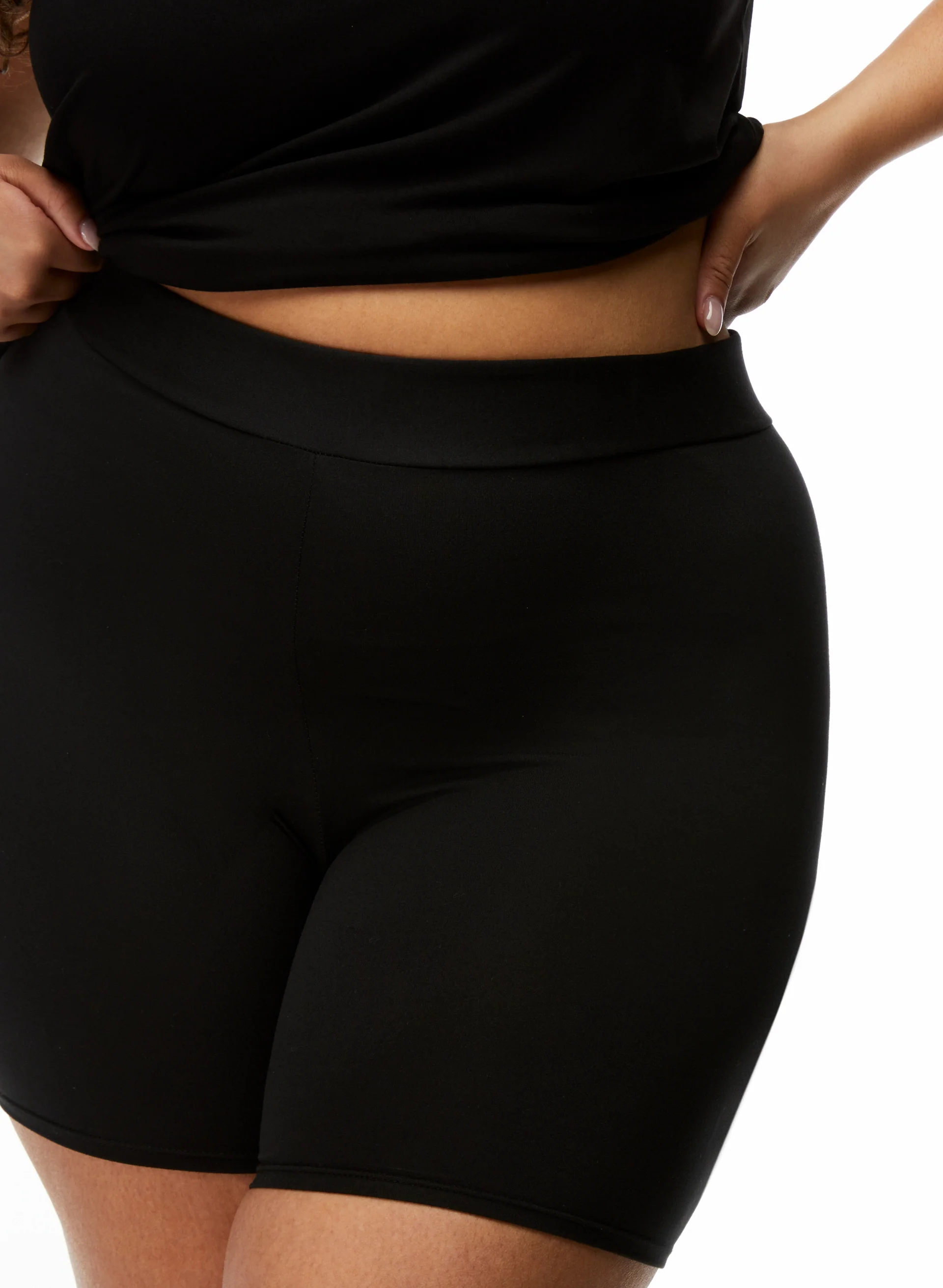 Pull-On Biker Shorts - Plus - Image 4