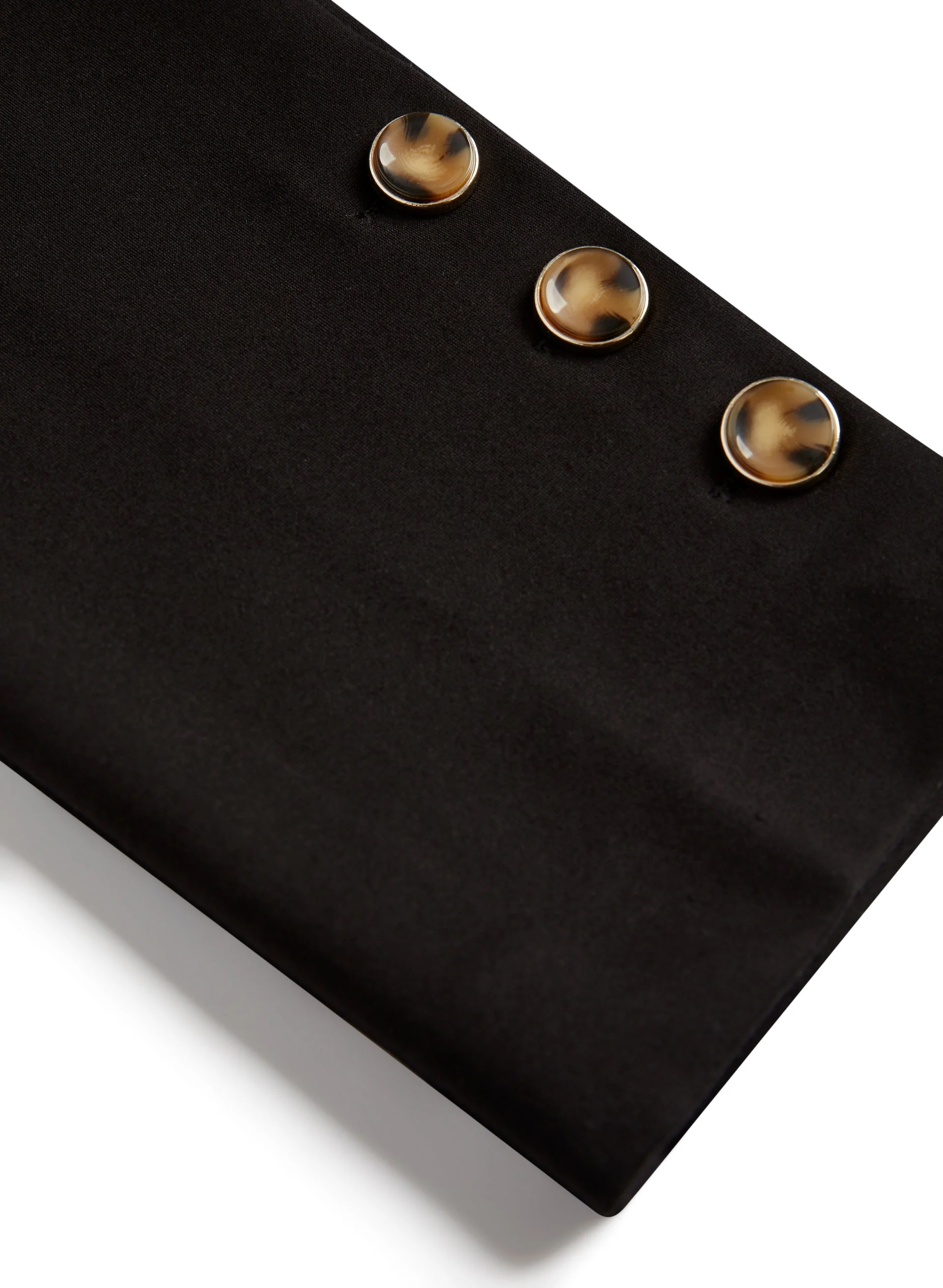 Pull-On Button Detail Pants - Image 8