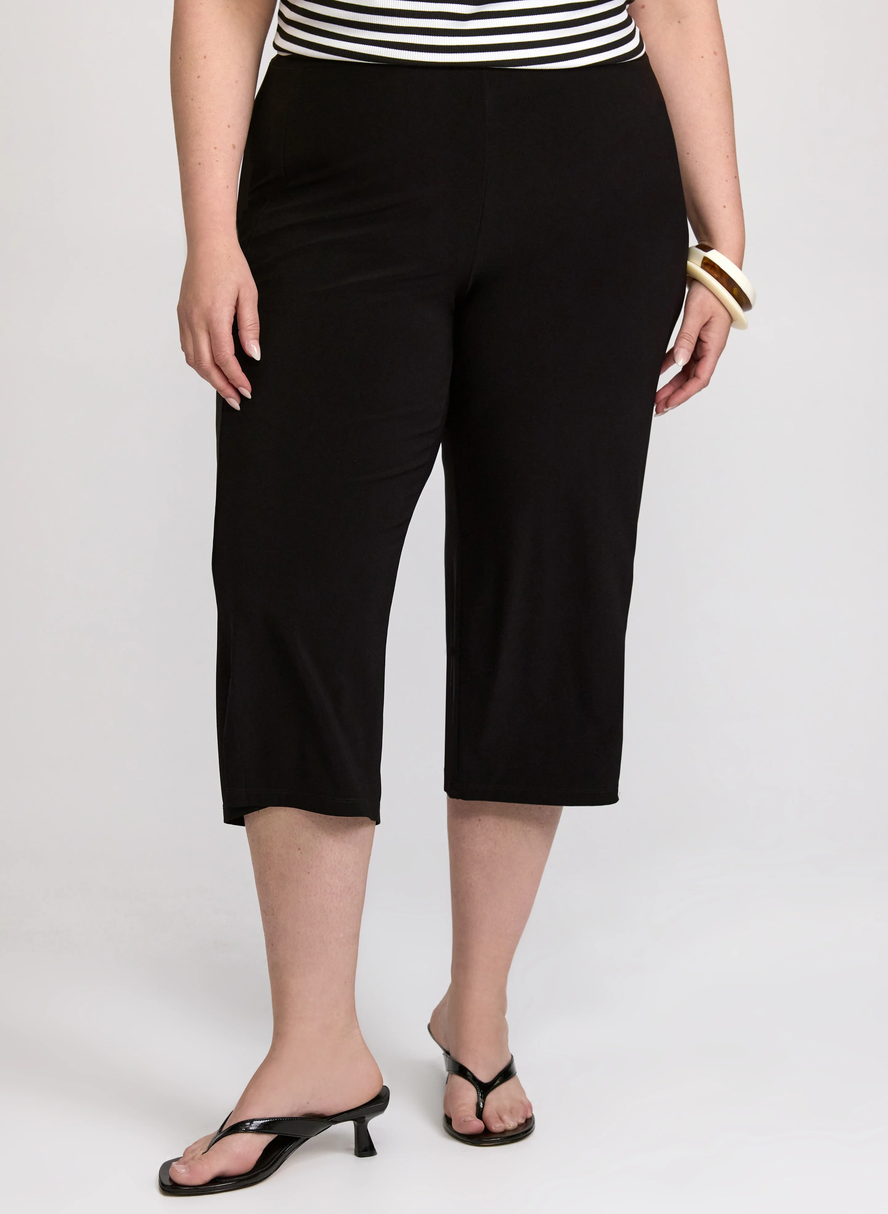 Jersey Pull-On Capris