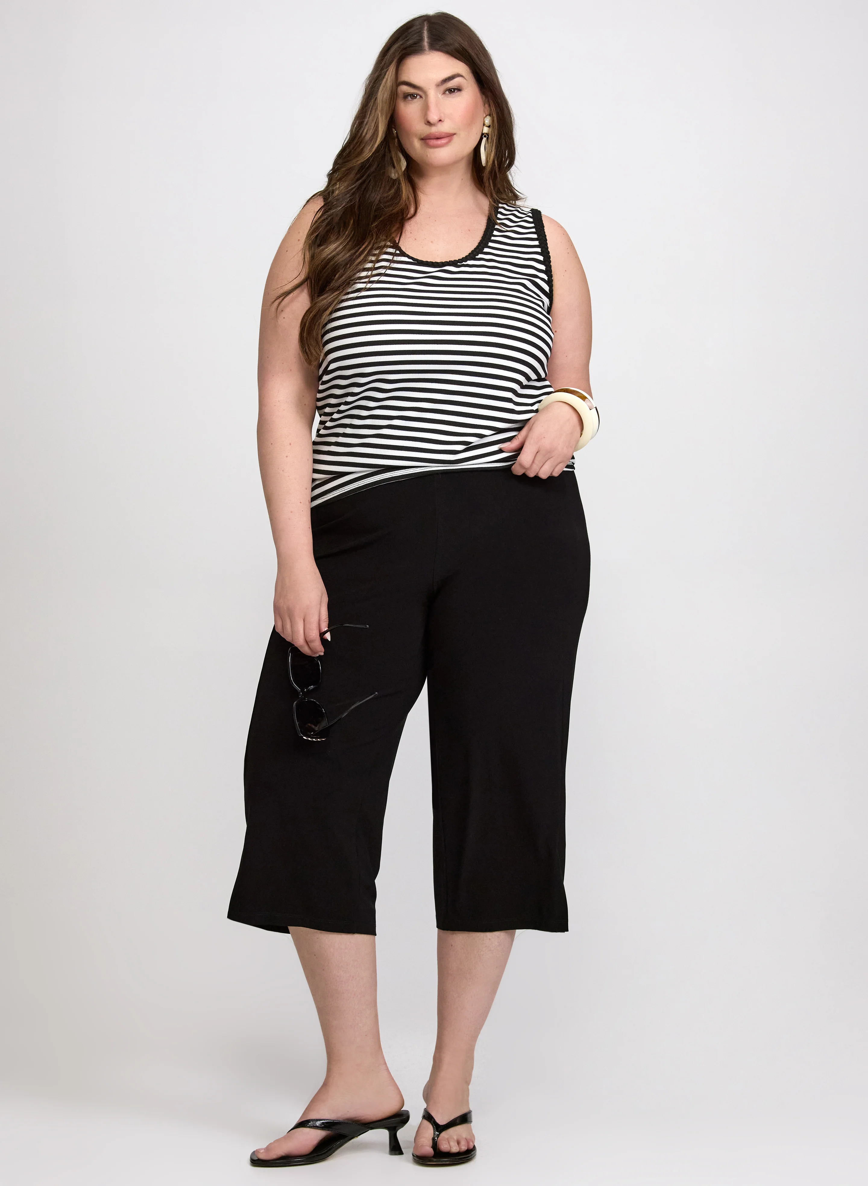 Jersey Pull-On Capris - Image 3