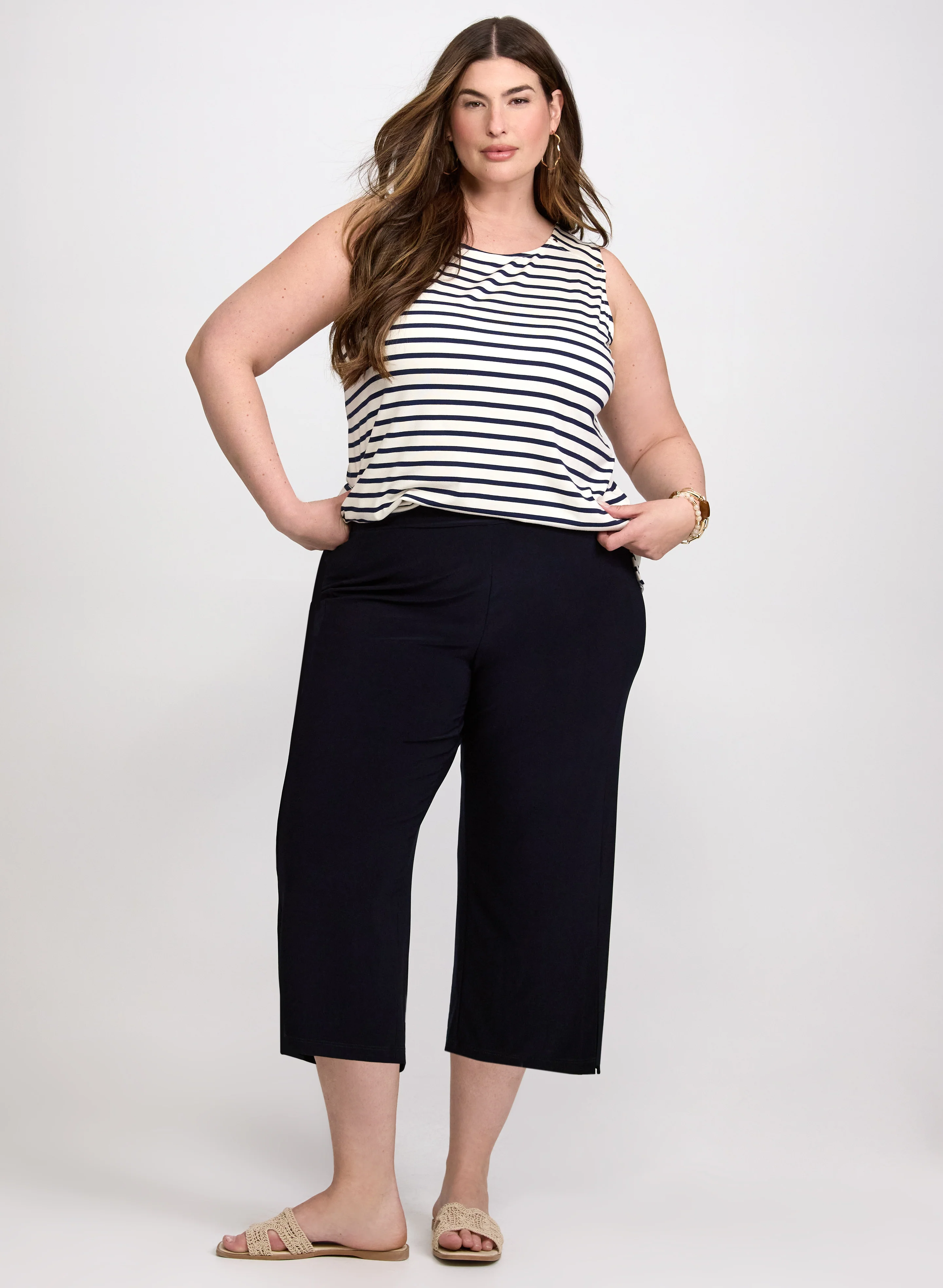 Jersey Pull-On Capris - Image 3